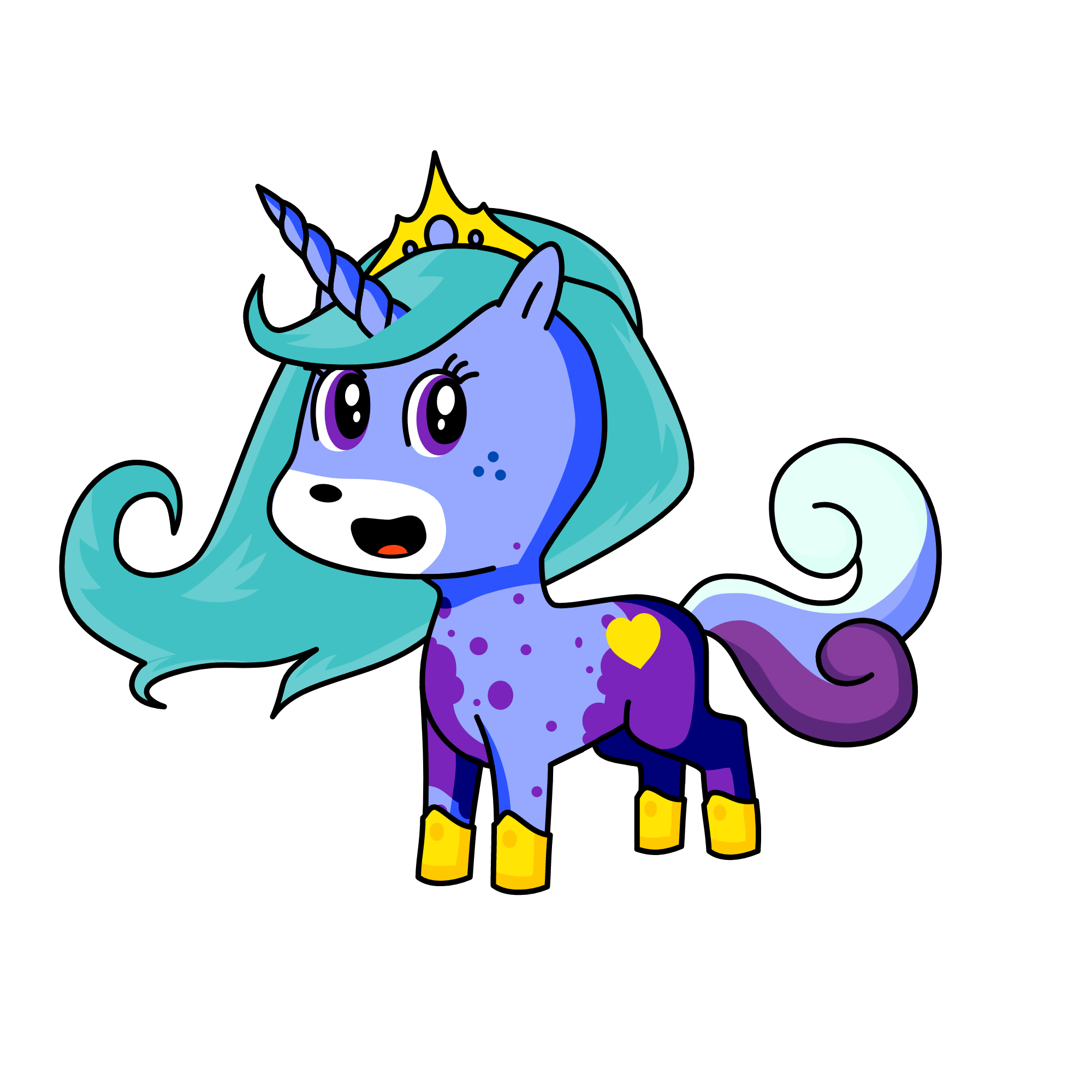 night, the unicorn