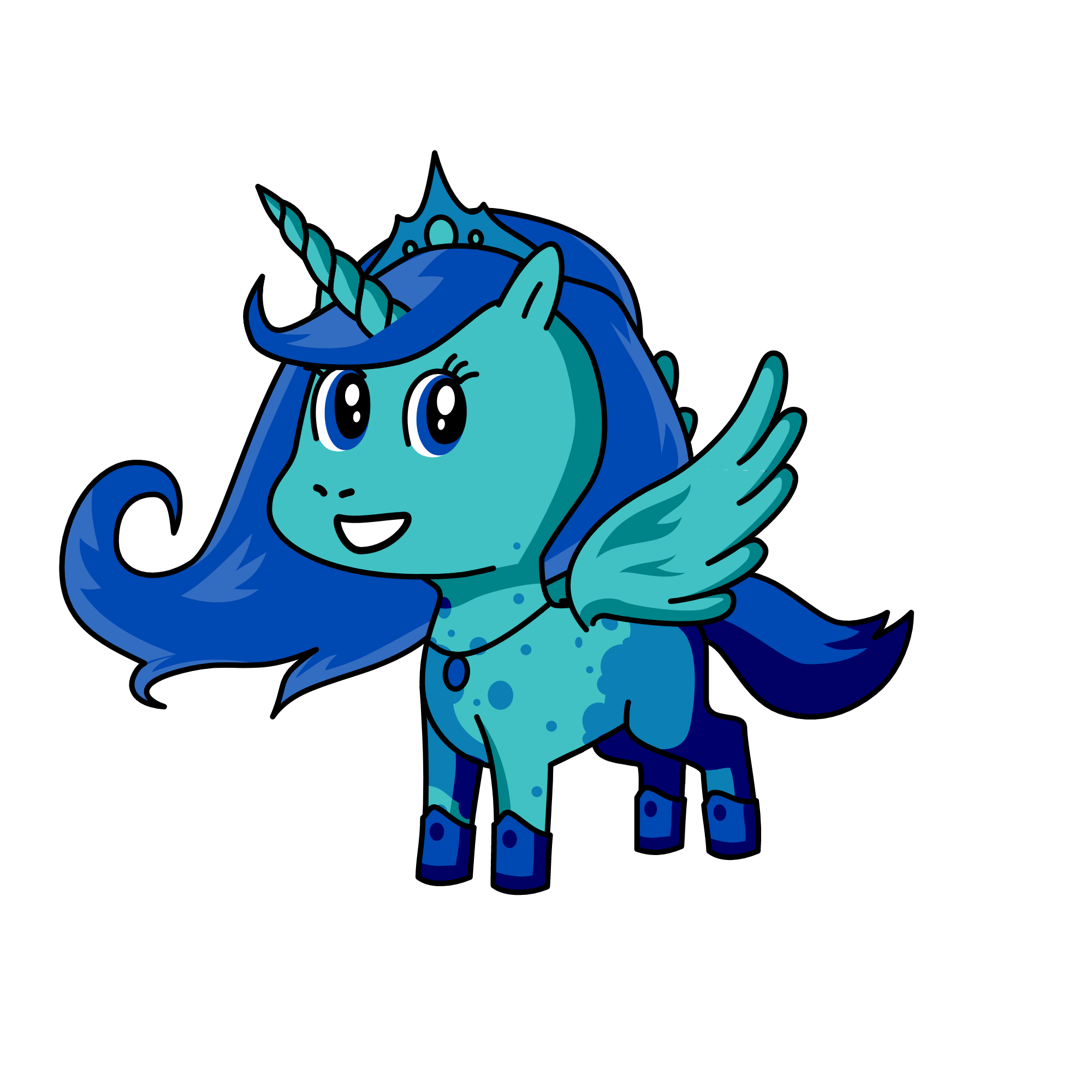 crystal blaze , the unicorn