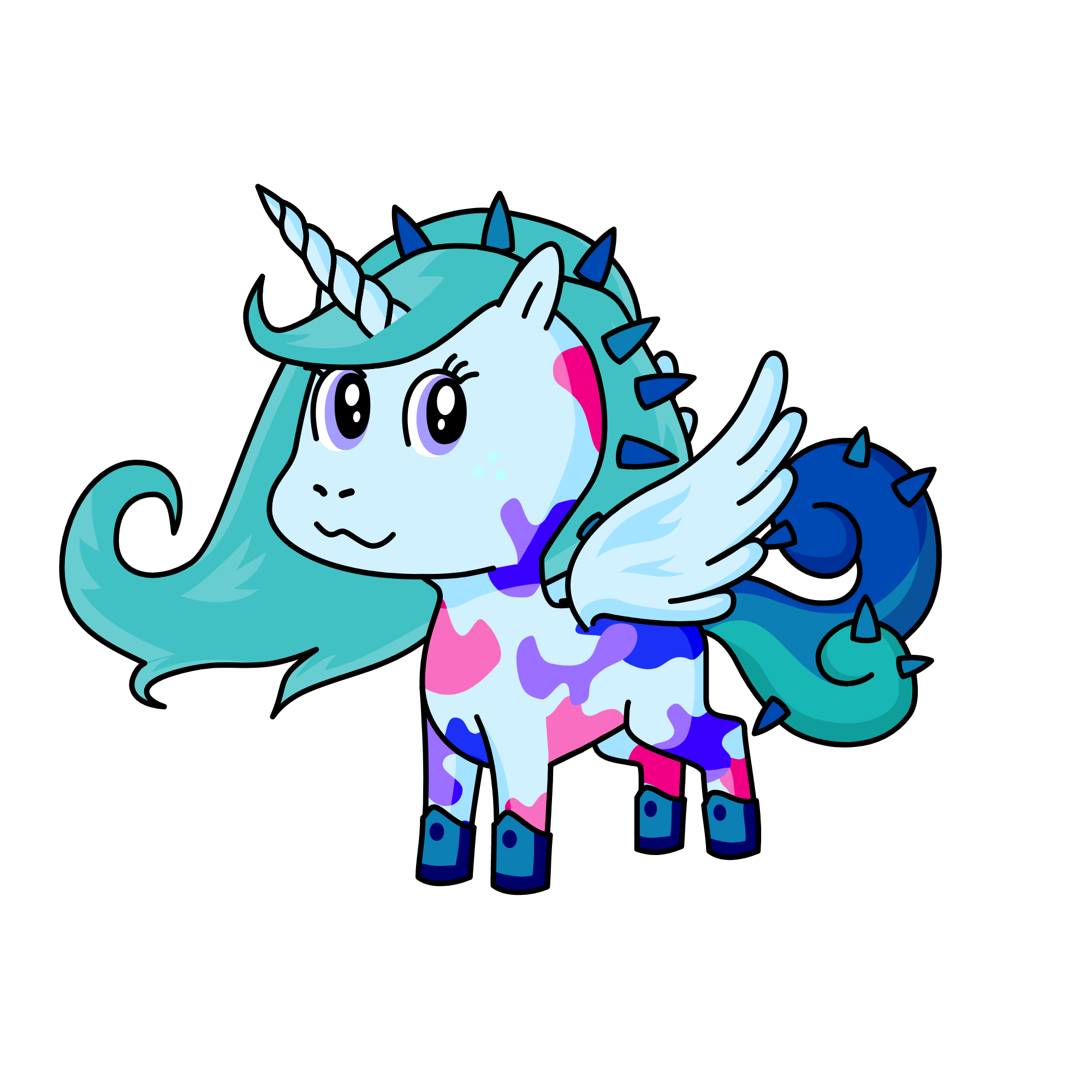 ice, the unicorn