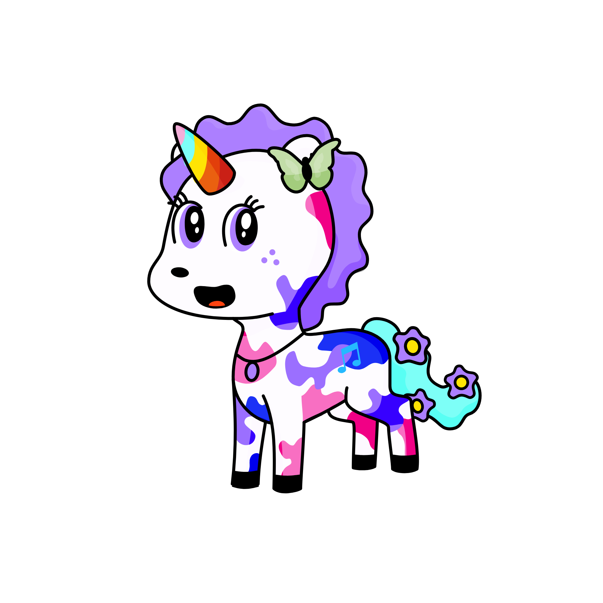 Amina !!!, the unicorn