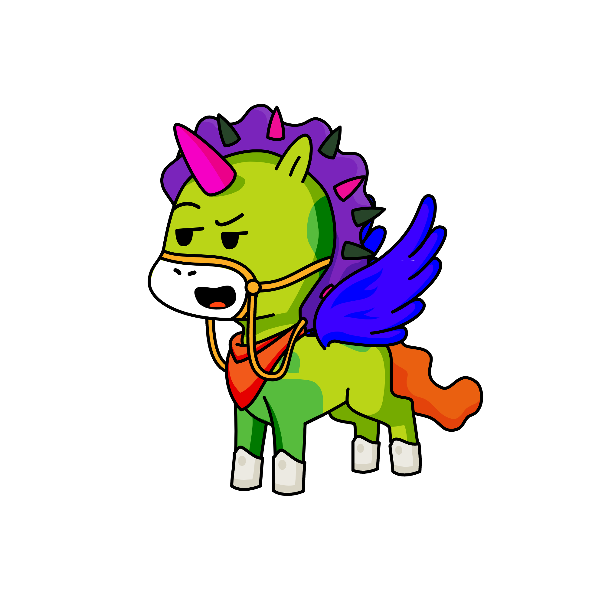 亂亂, the unicorn