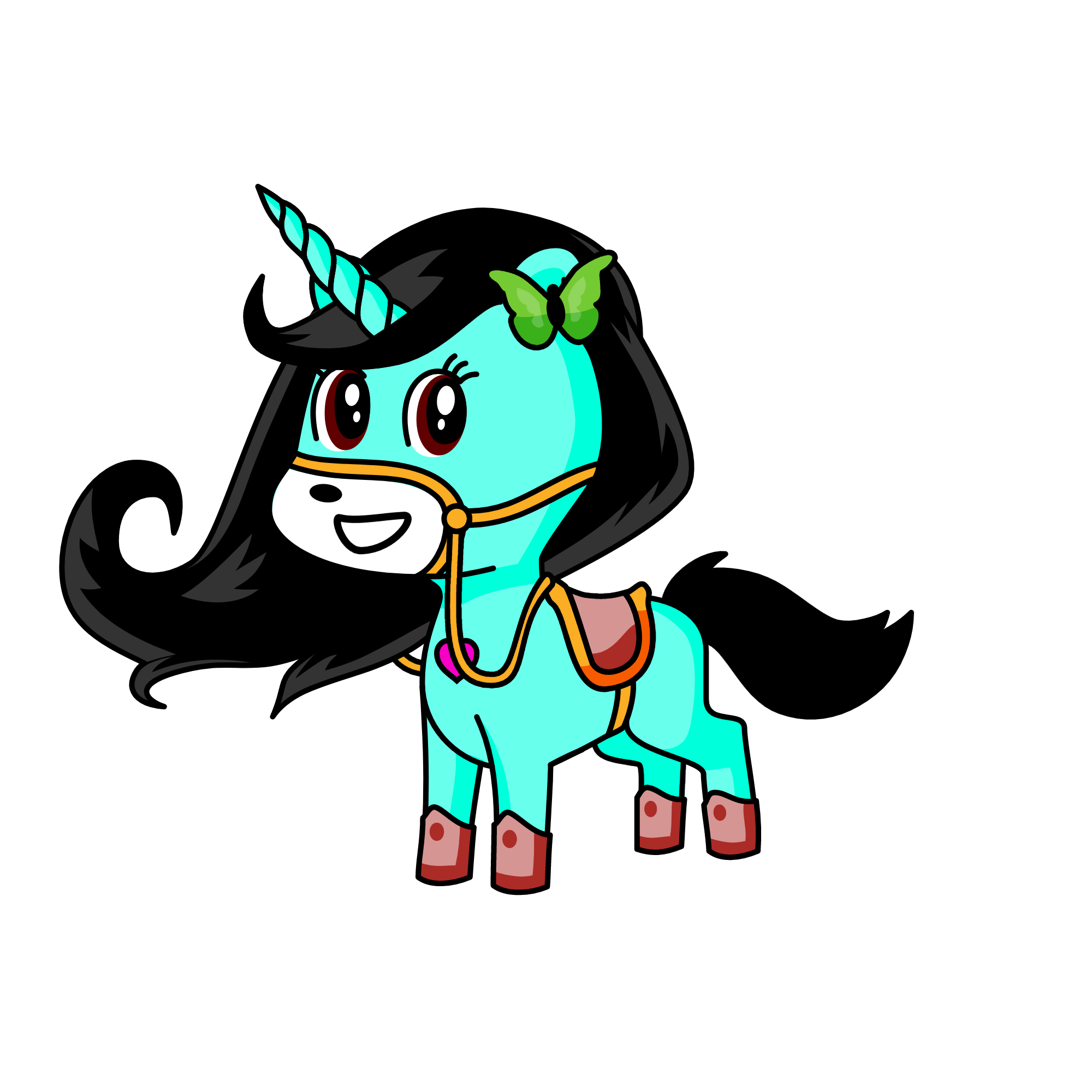 Her self portrait, the unicorn