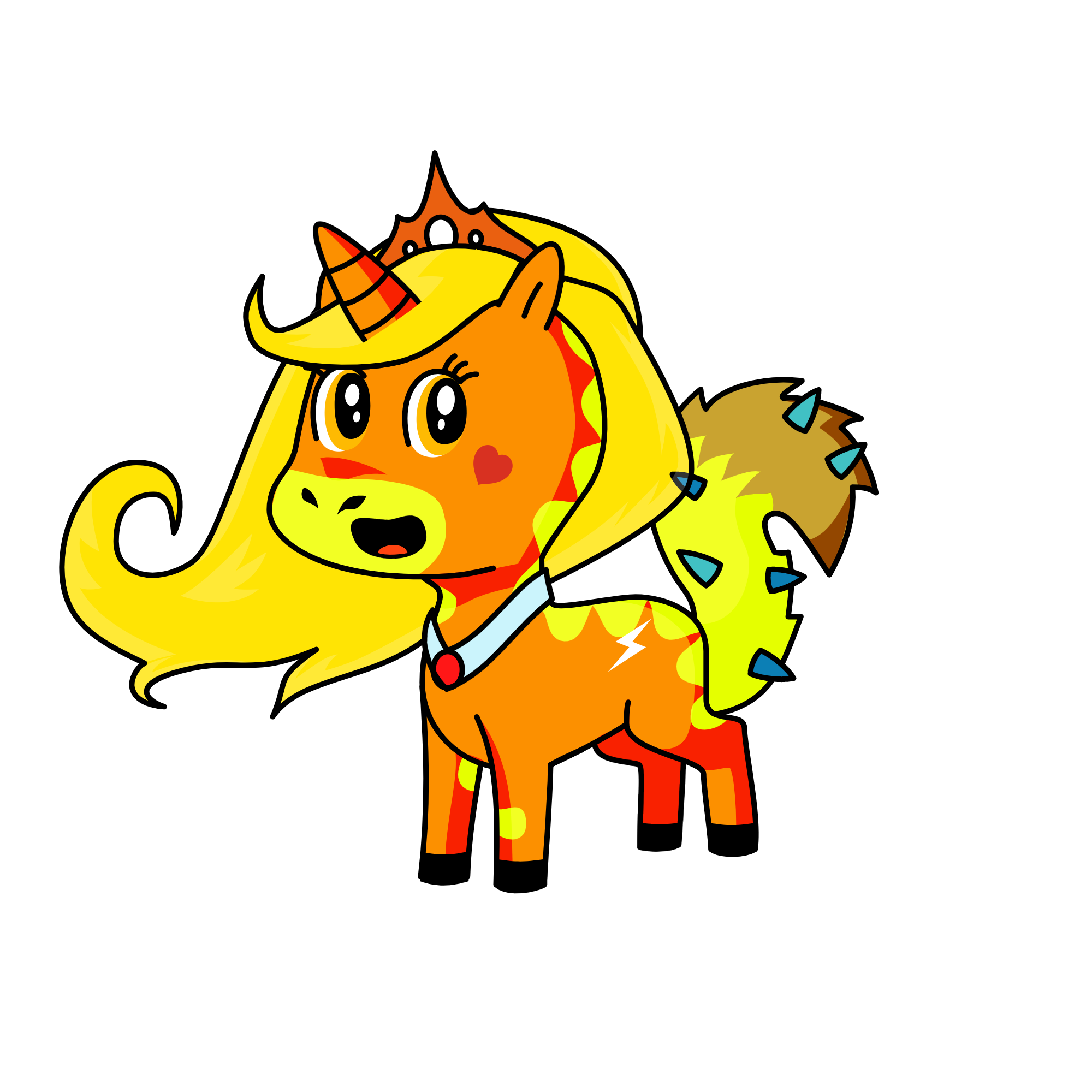 sunshine, the unicorn
