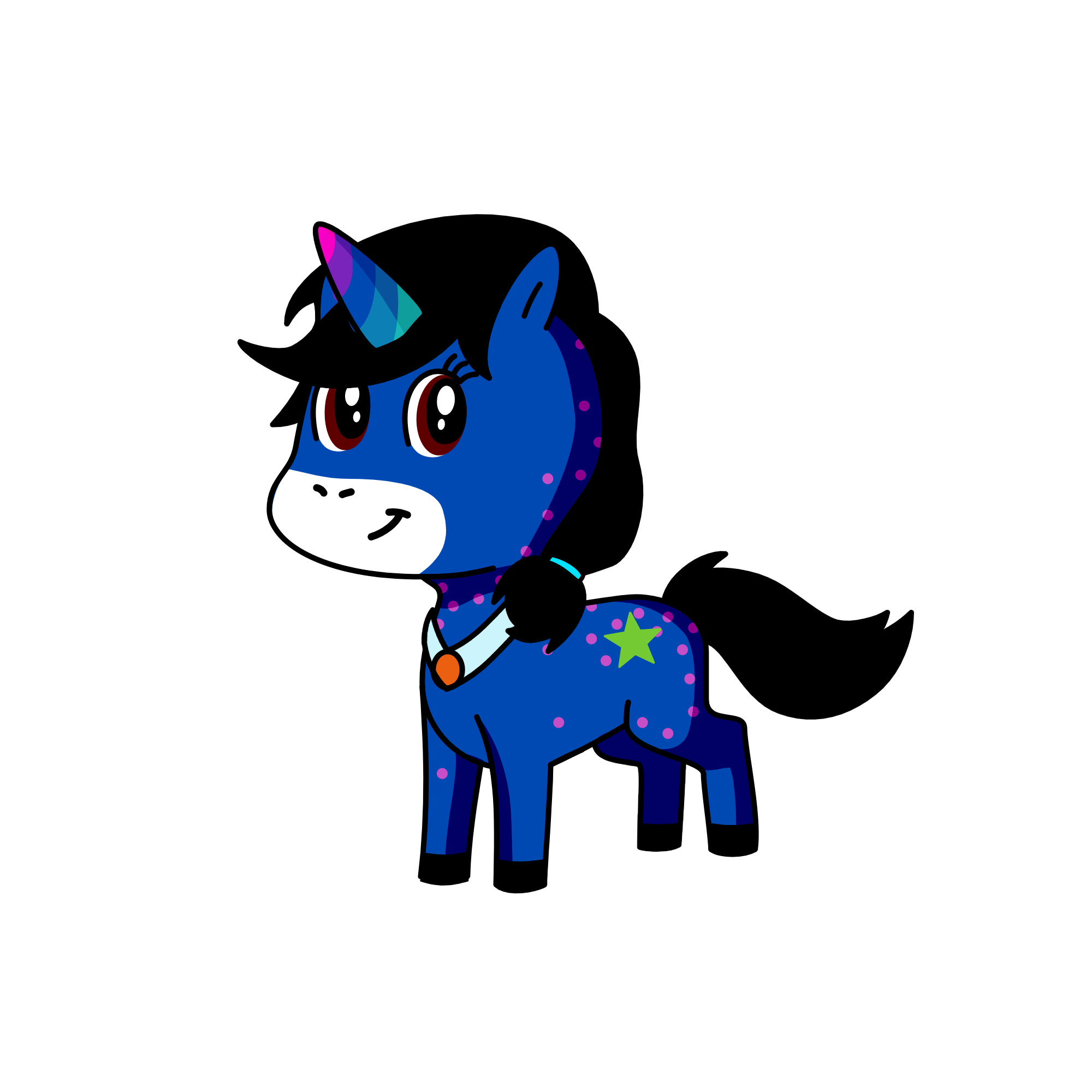 Charmane, the unicorn