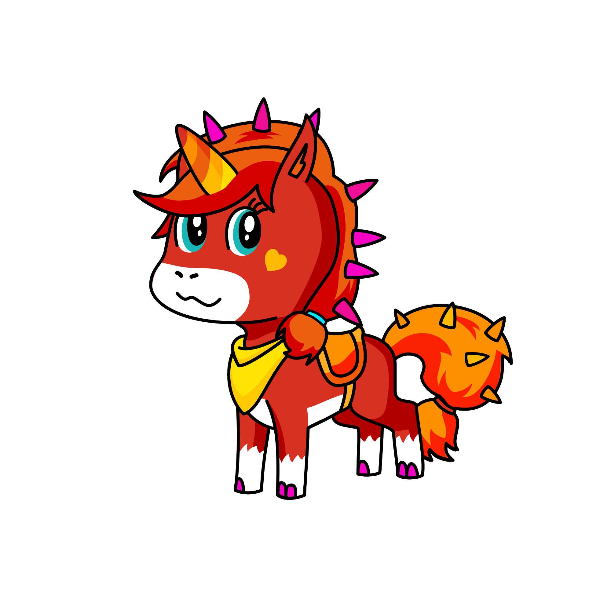 FireMane, the unicorn