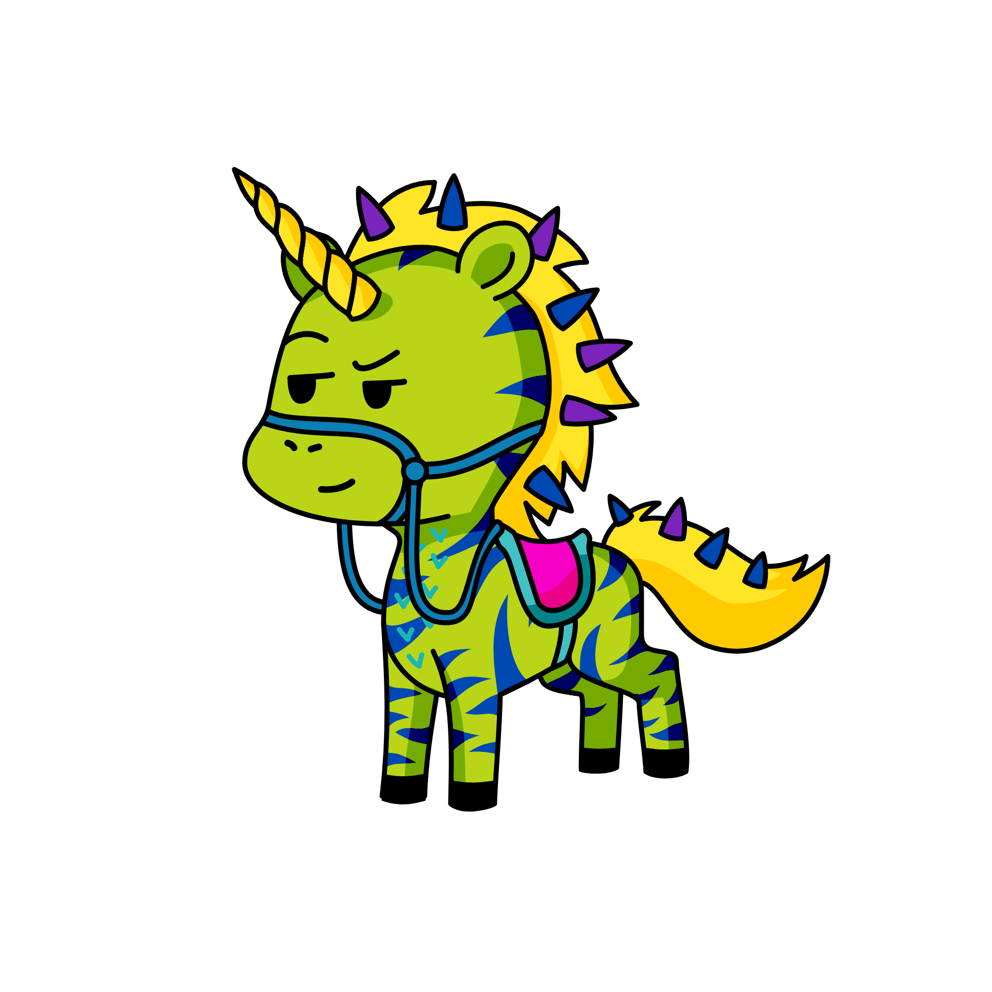 Goegie, the unicorn