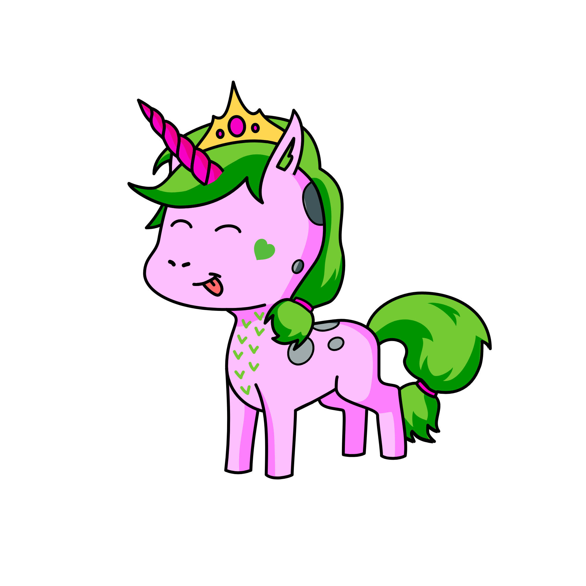 Natalie, the unicorn