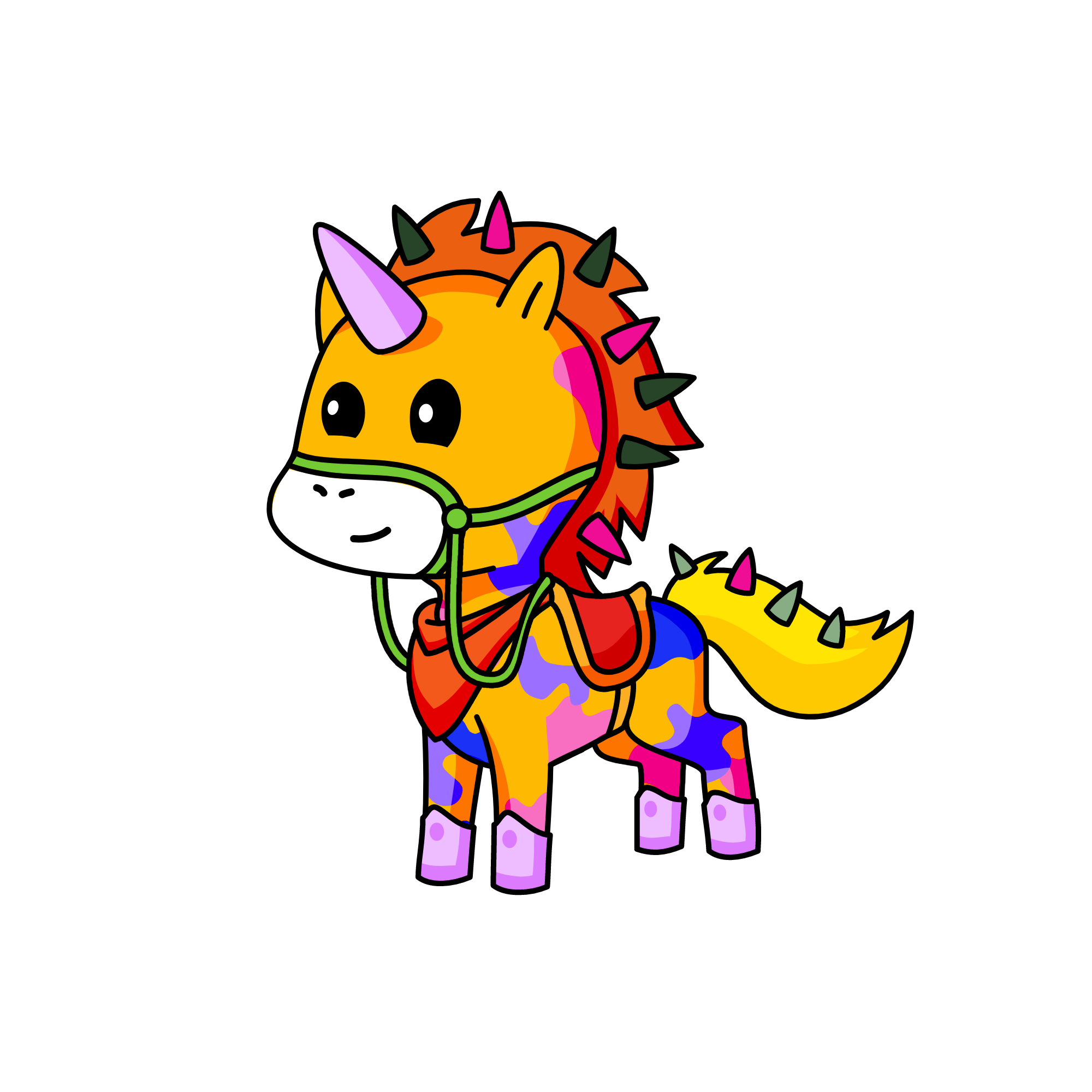 帥哥, the unicorn