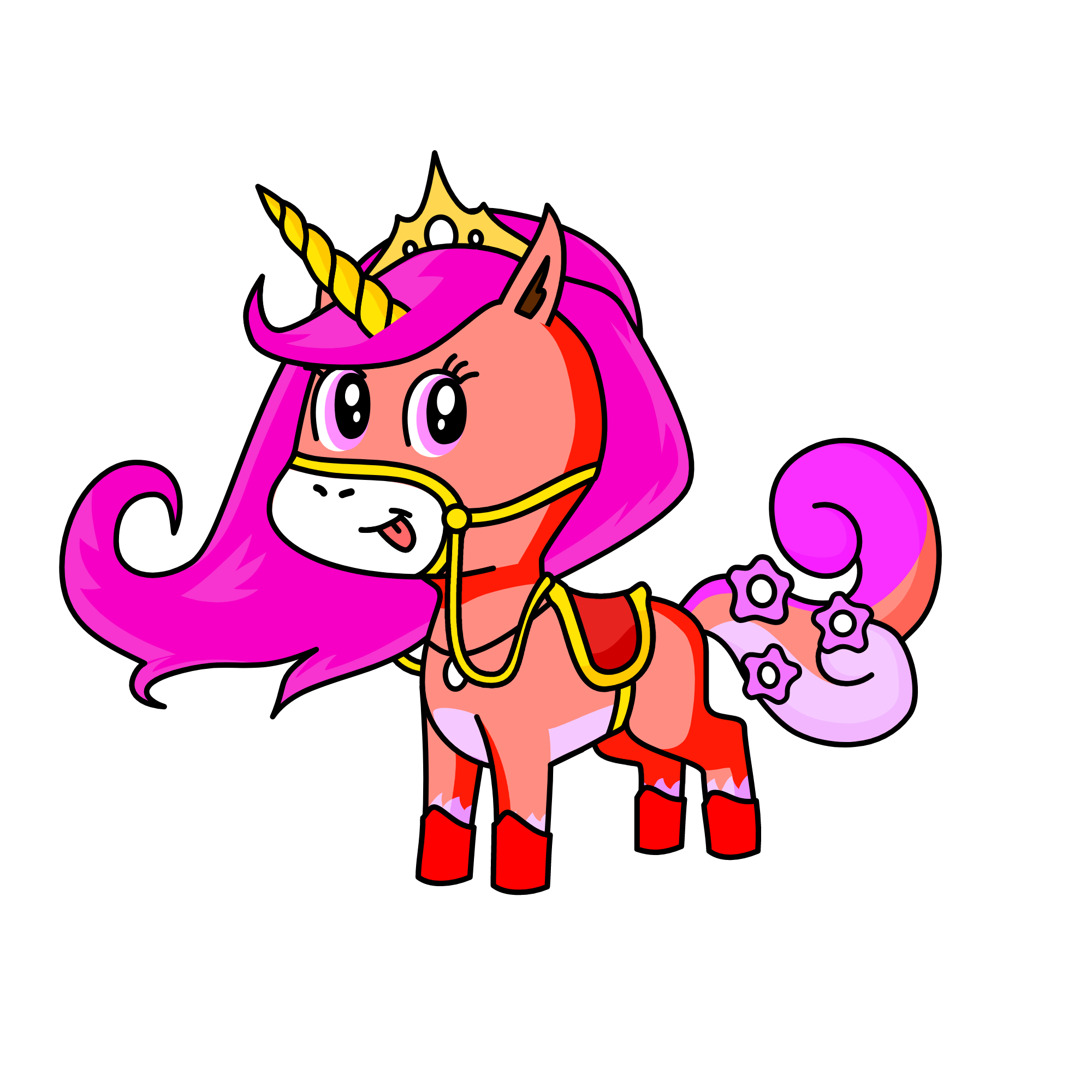 Starry, the unicorn