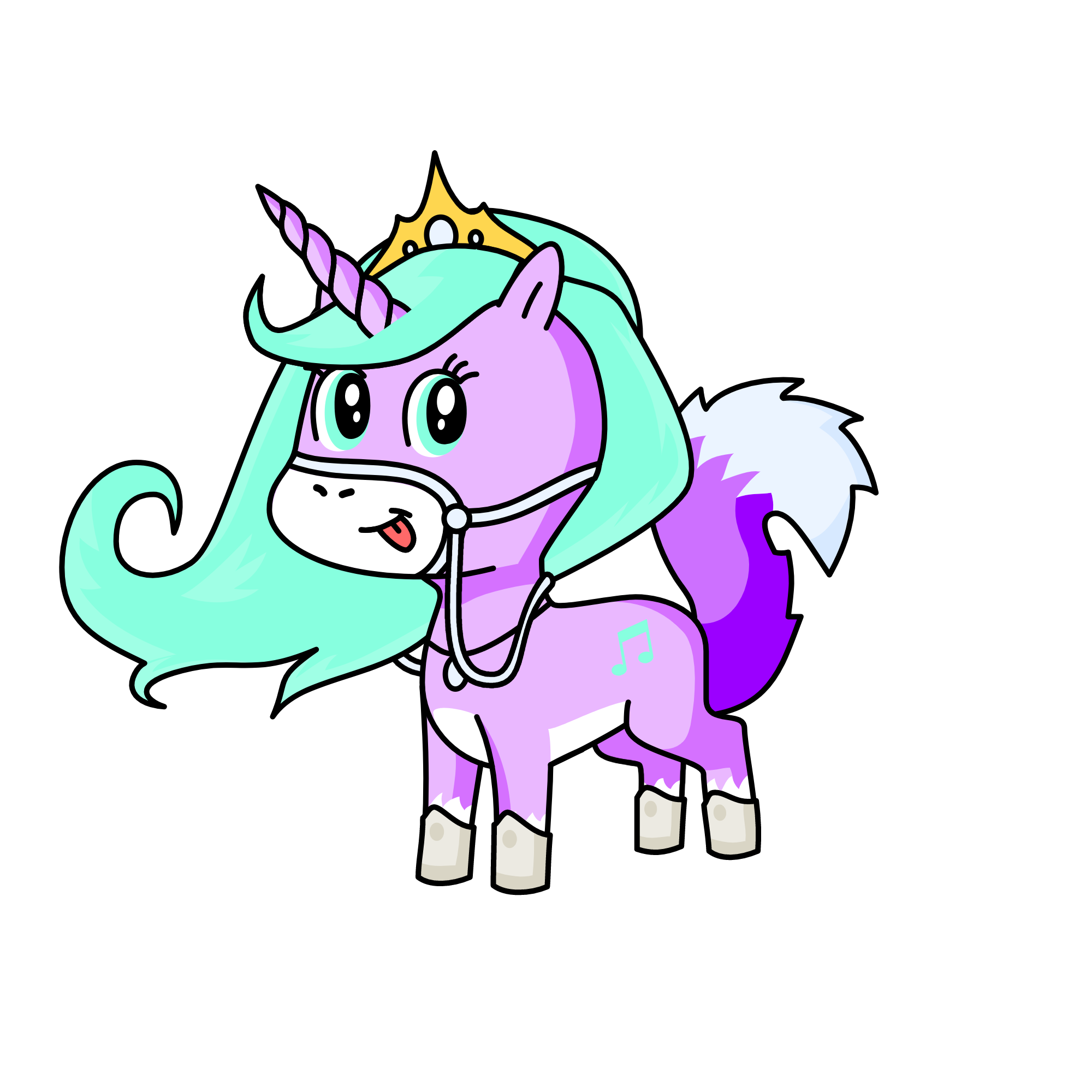 Sophia, the unicorn