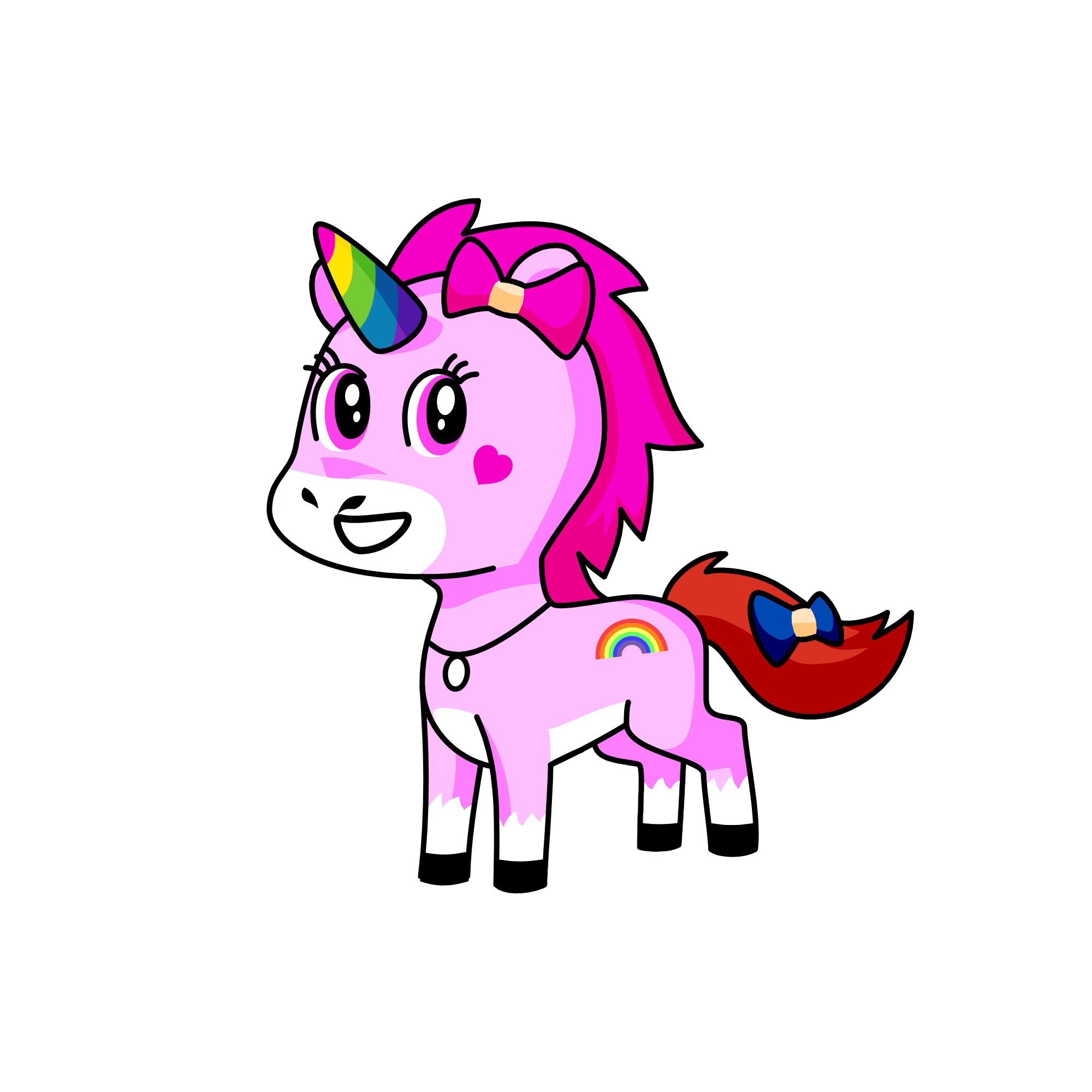 rainbow, the unicorn