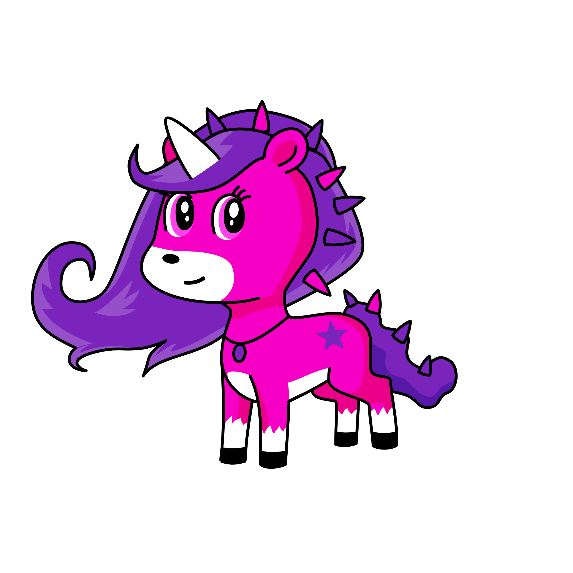 Estrela, the unicorn