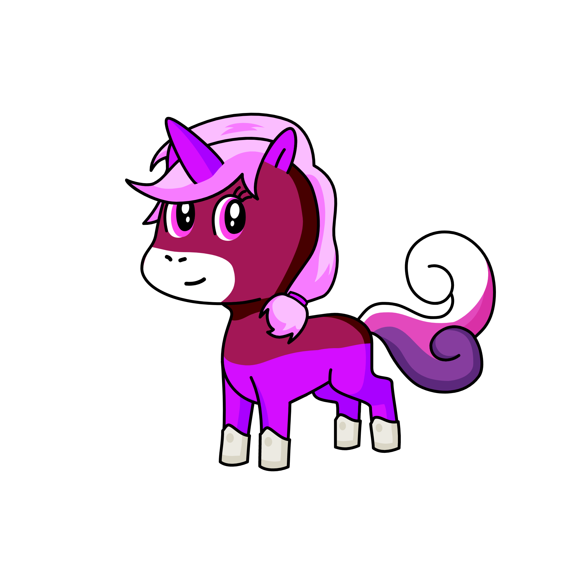 Rosa, the unicorn