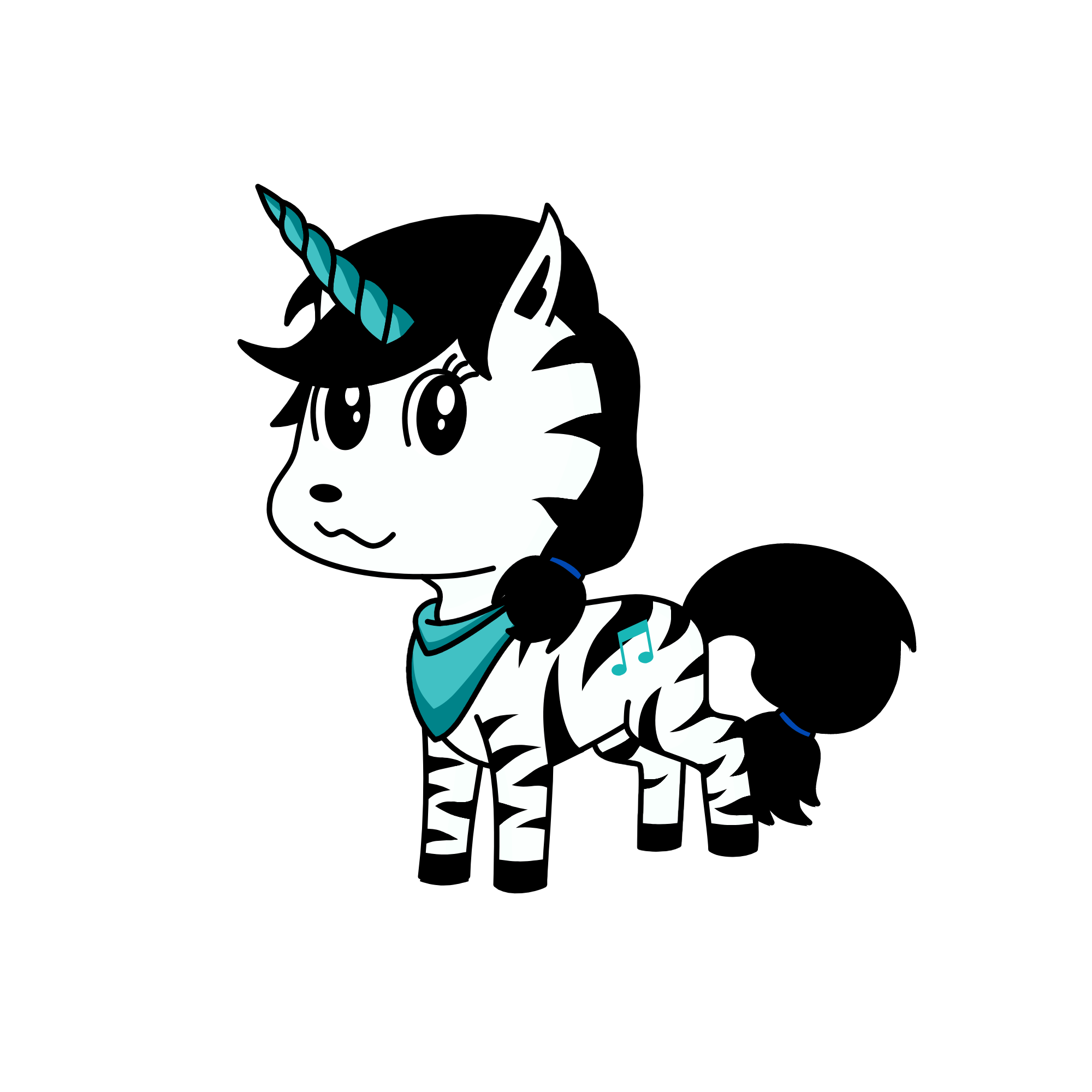zebrila, the unicorn