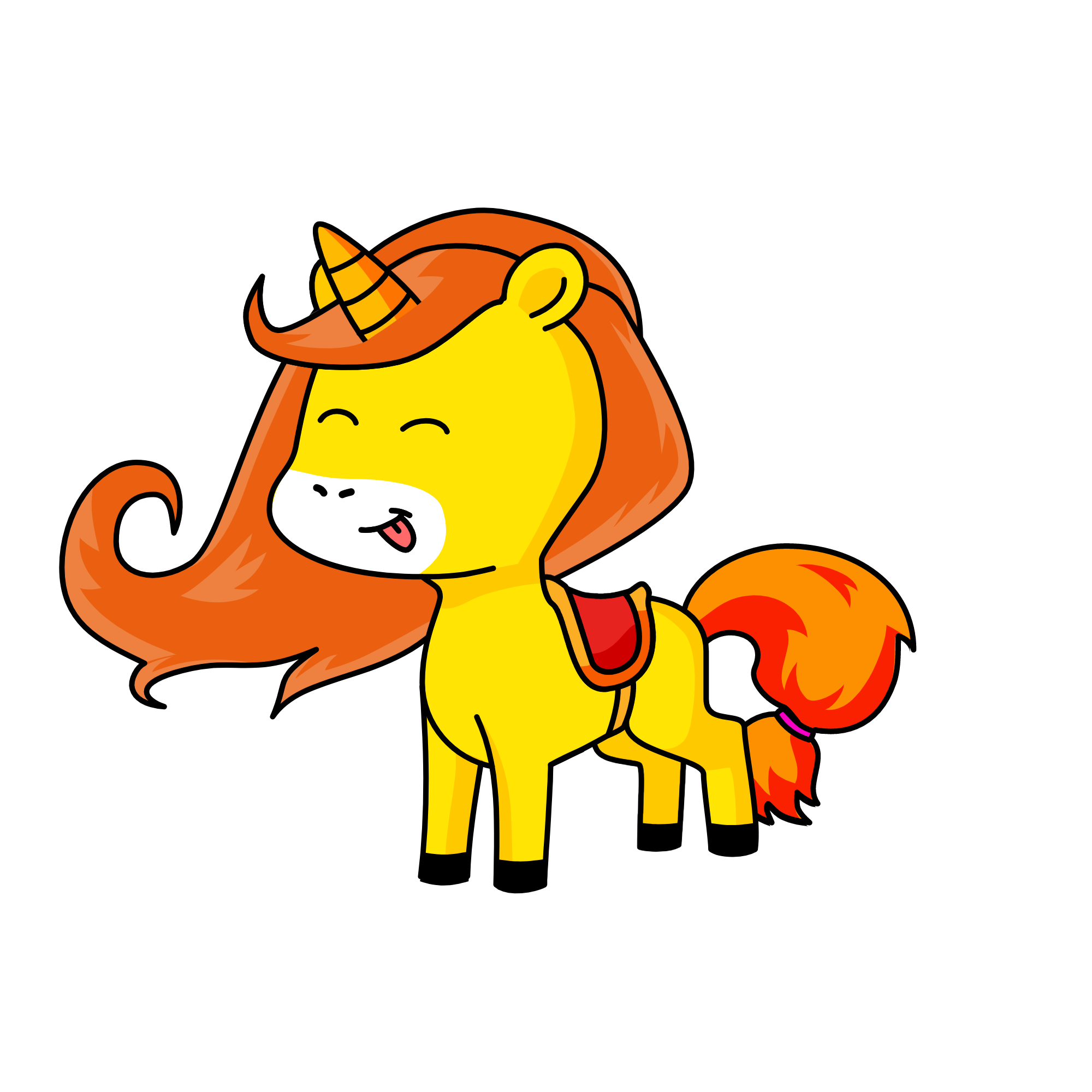 Luana, the unicorn