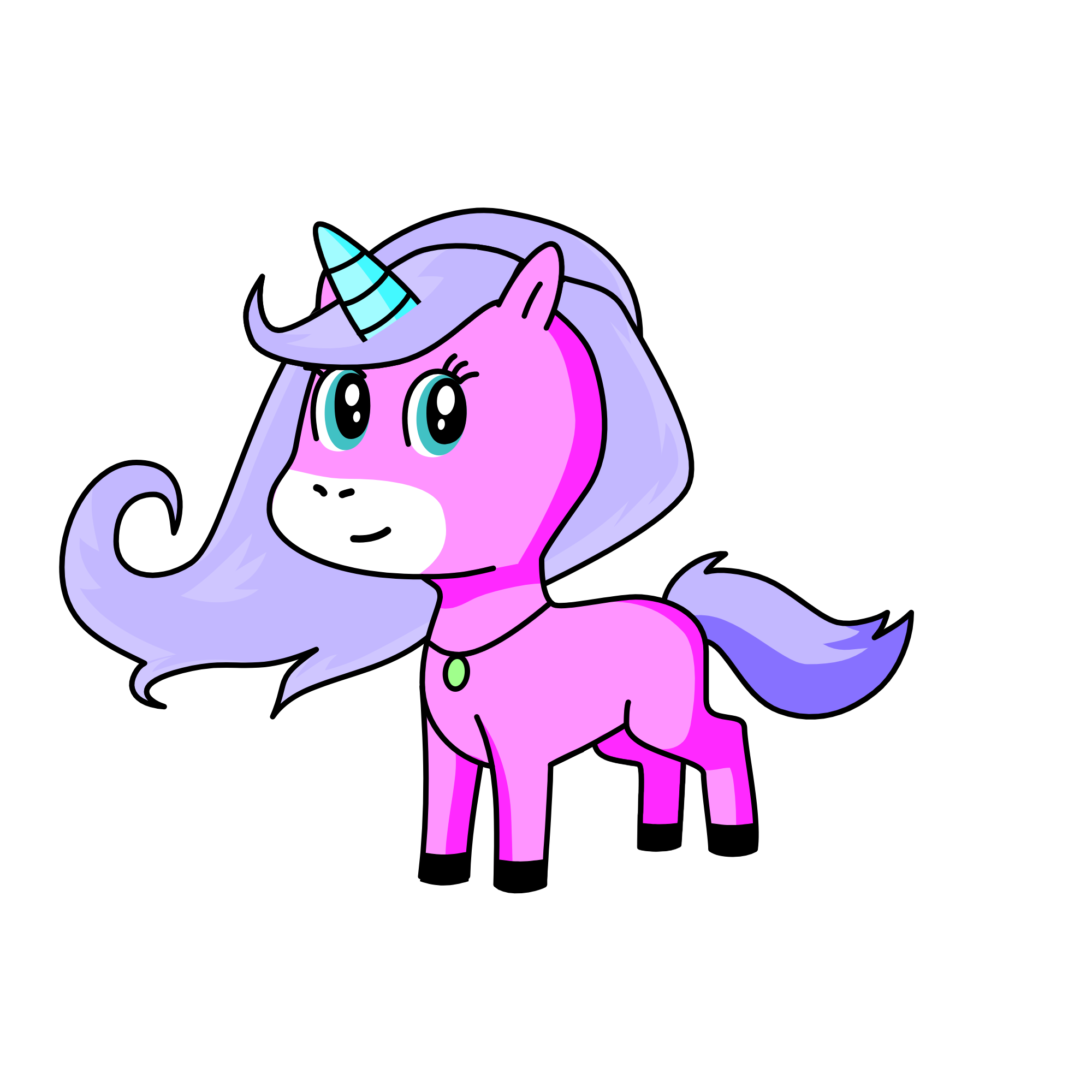 Clarinha, the unicorn