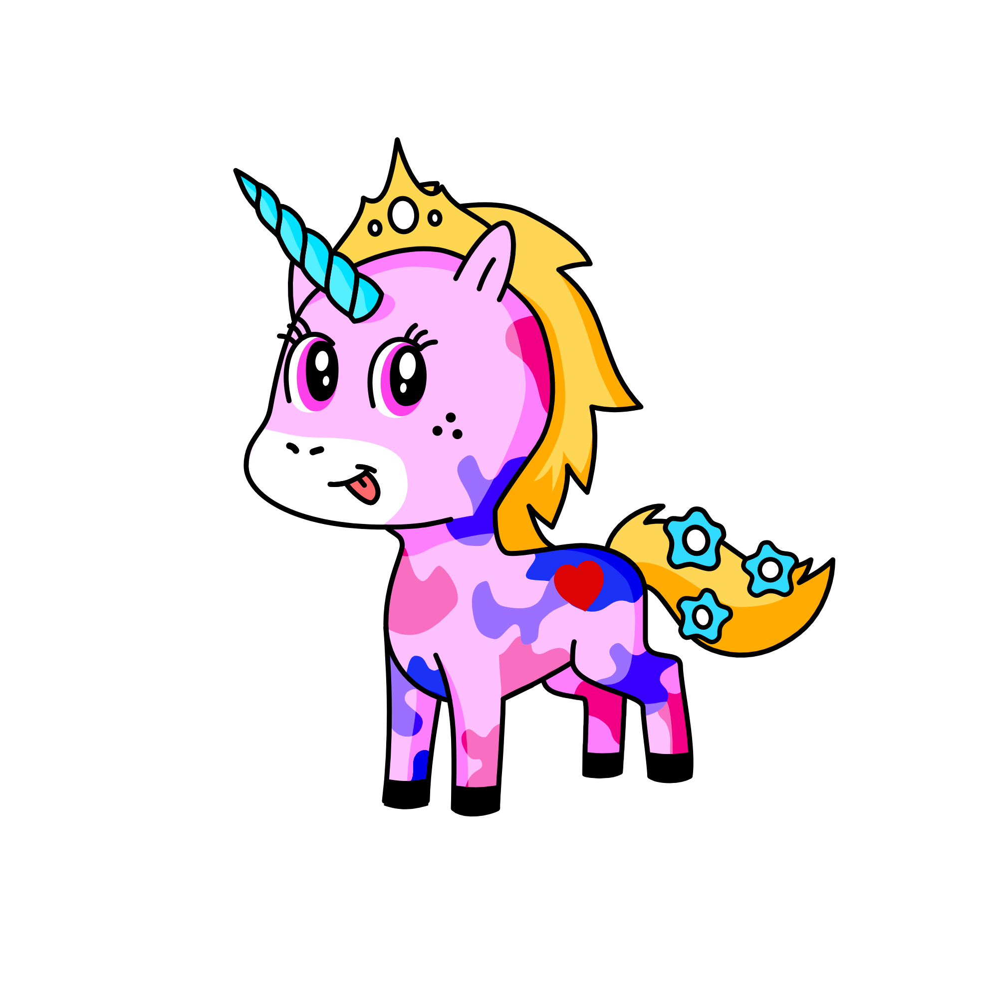 Emily, the unicorn