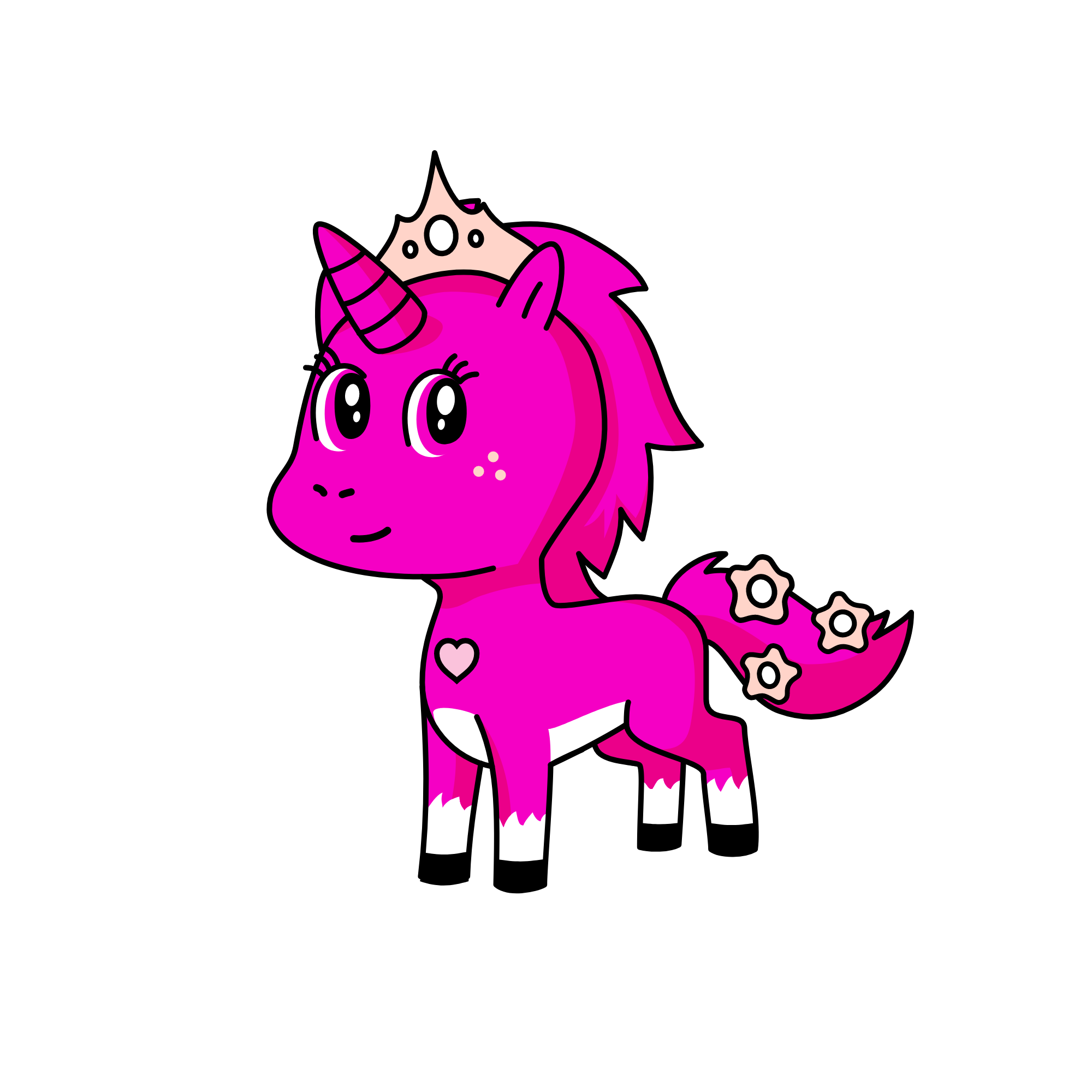 rose !, the unicorn