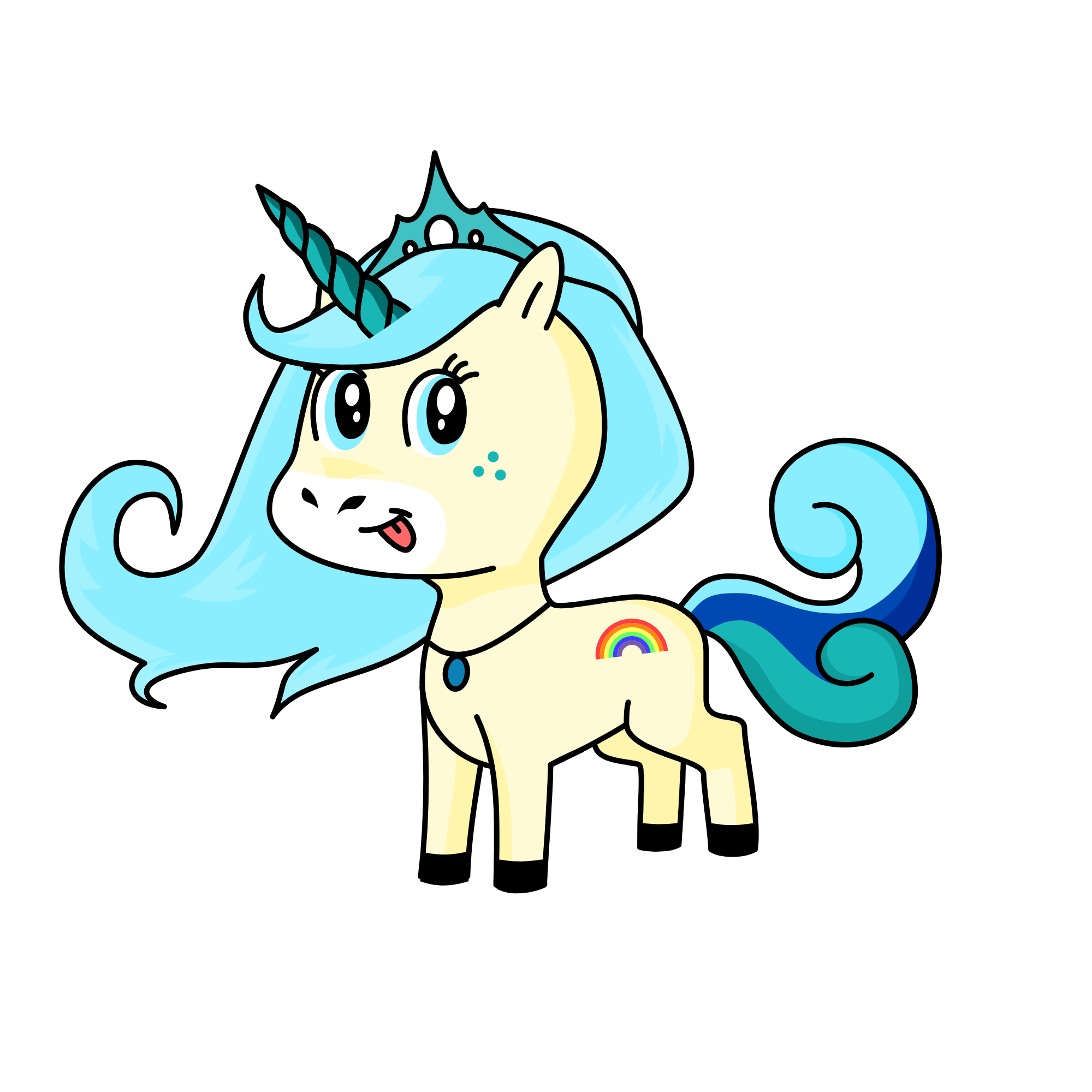 snow, the unicorn