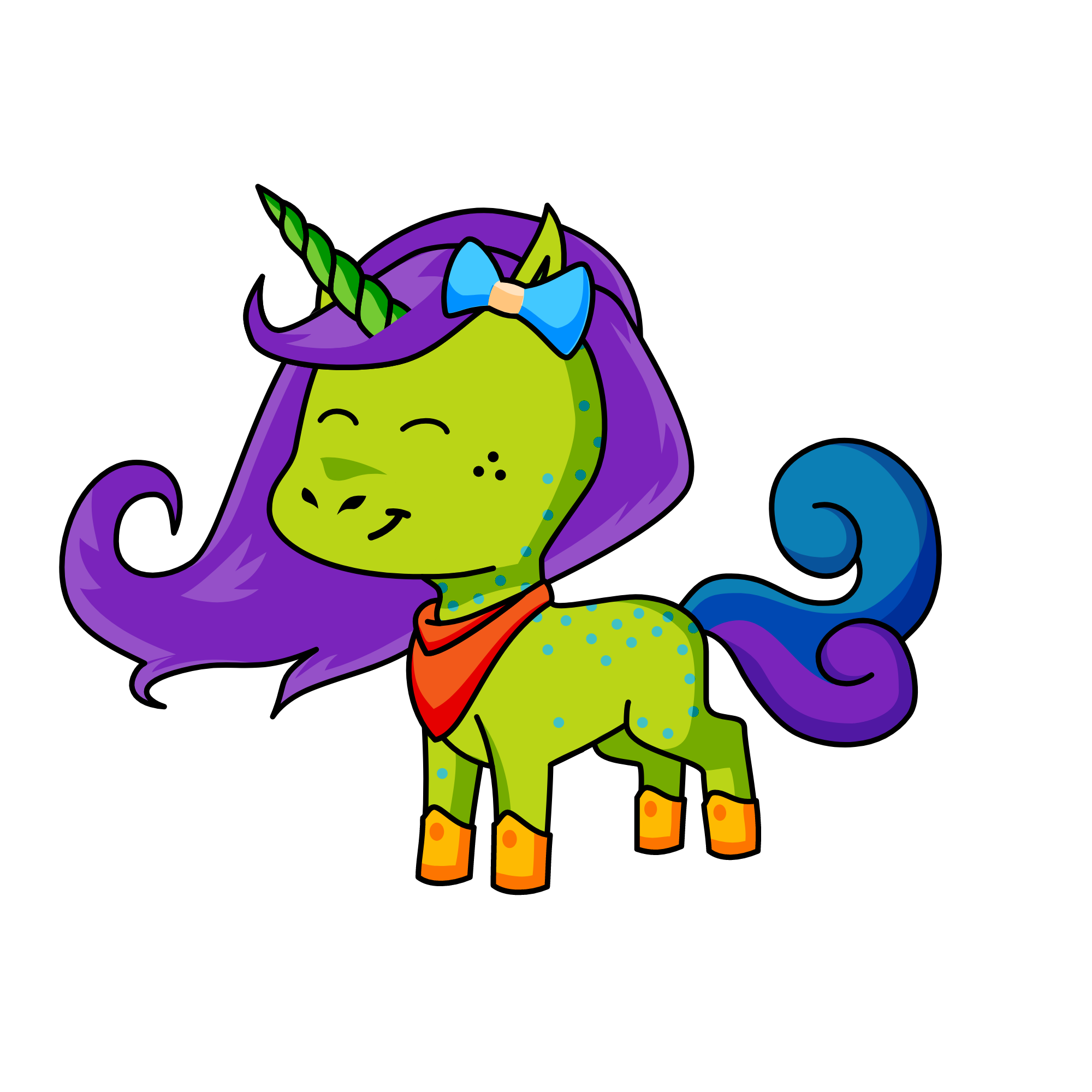 💓, the unicorn