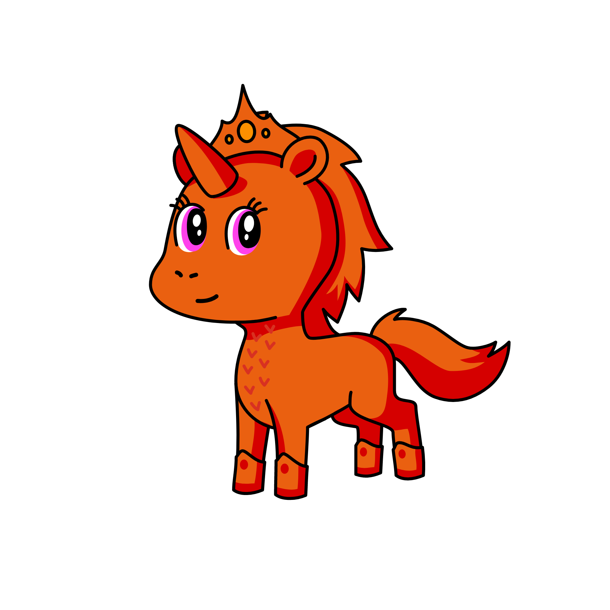 💓, the unicorn