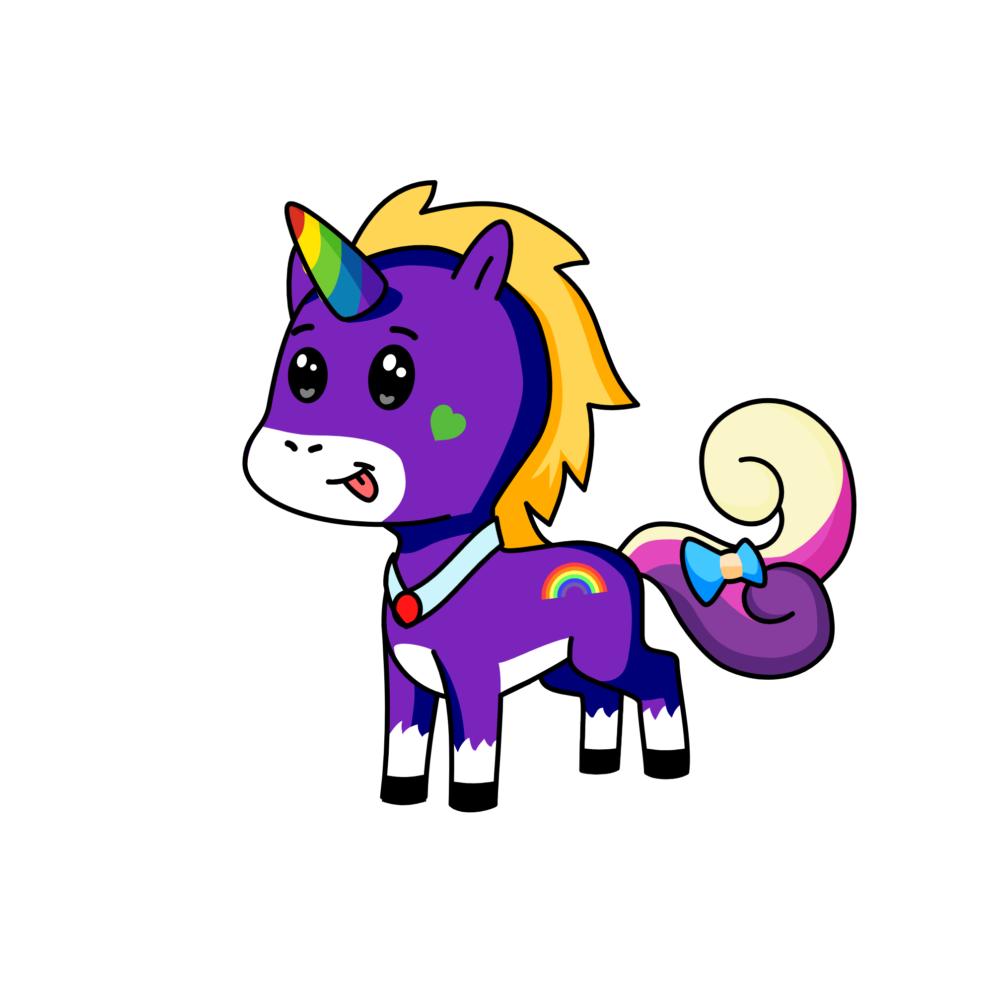 Tapisha, the unicorn