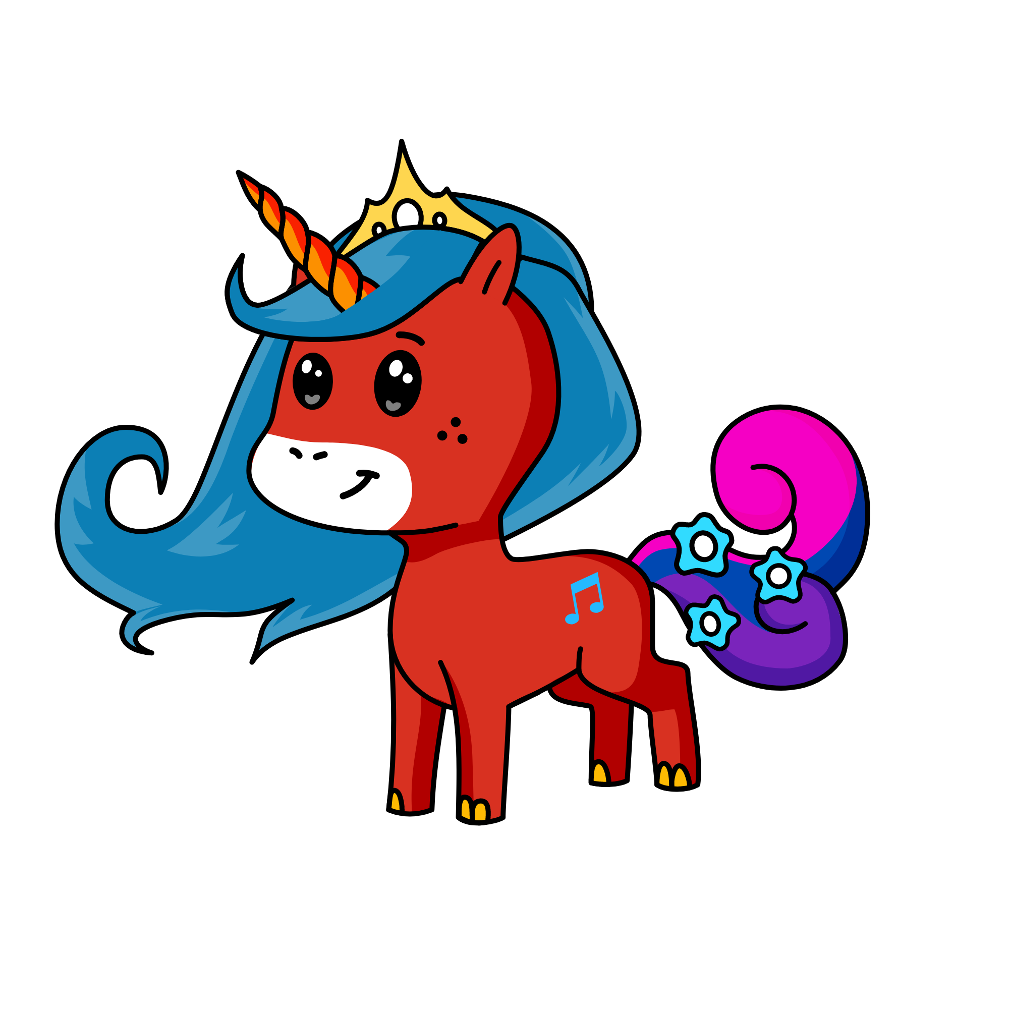 Galaxy Unicorn, the unicorn