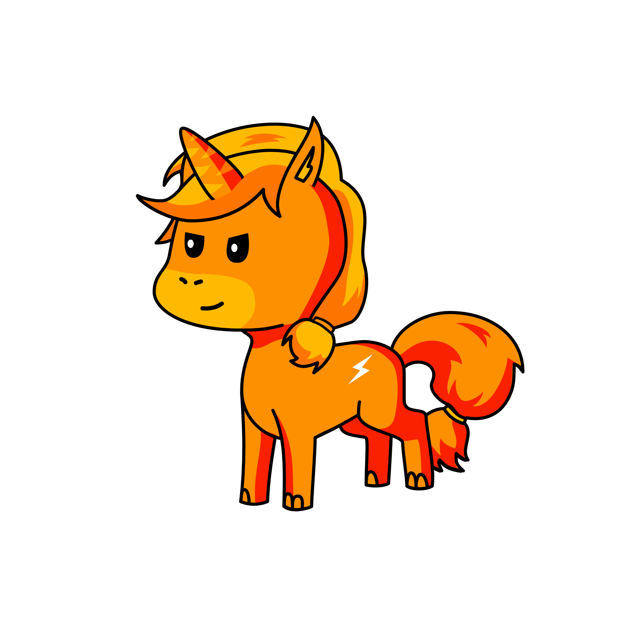 Lighty , the unicorn