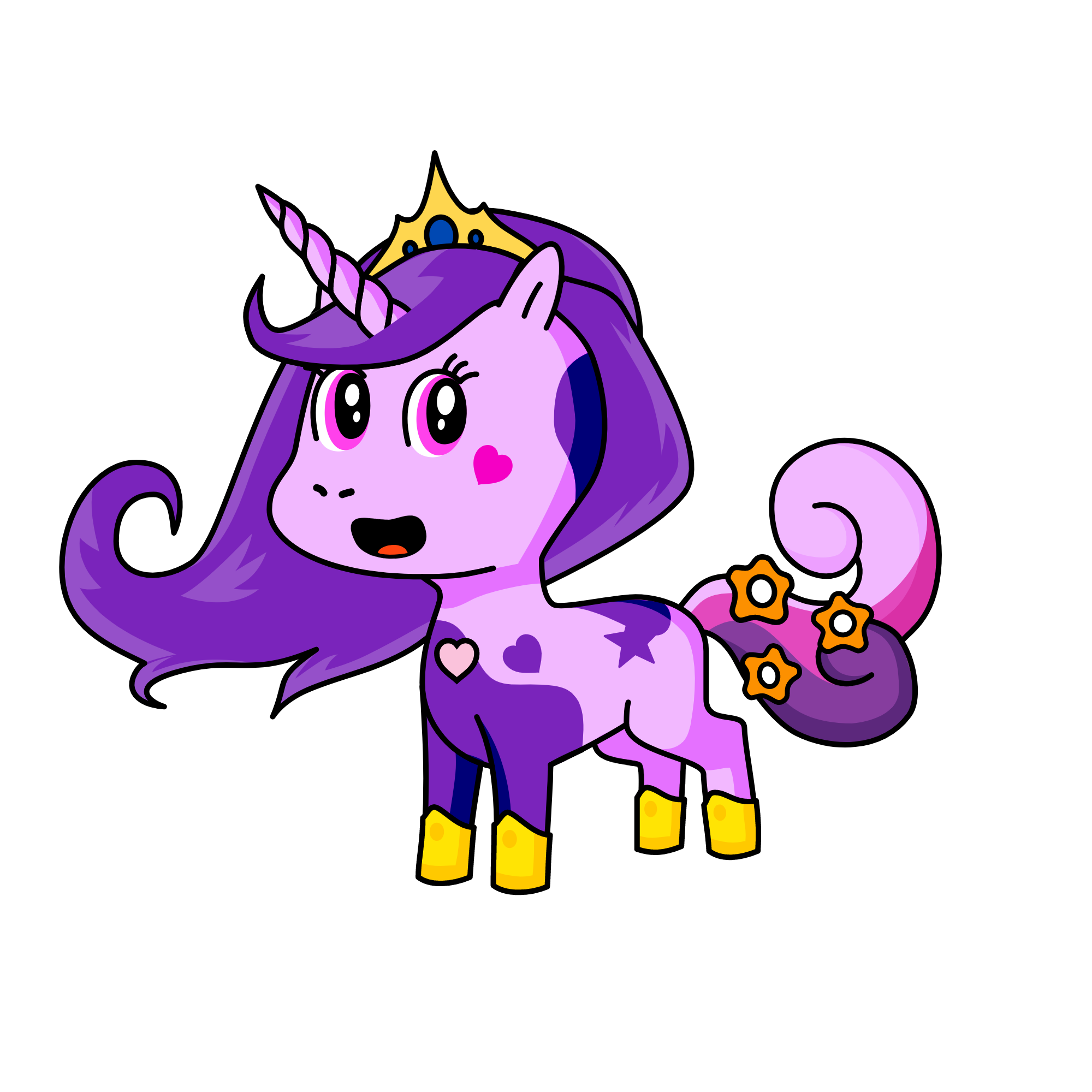 Princess Twilight Sparkle, the unicorn