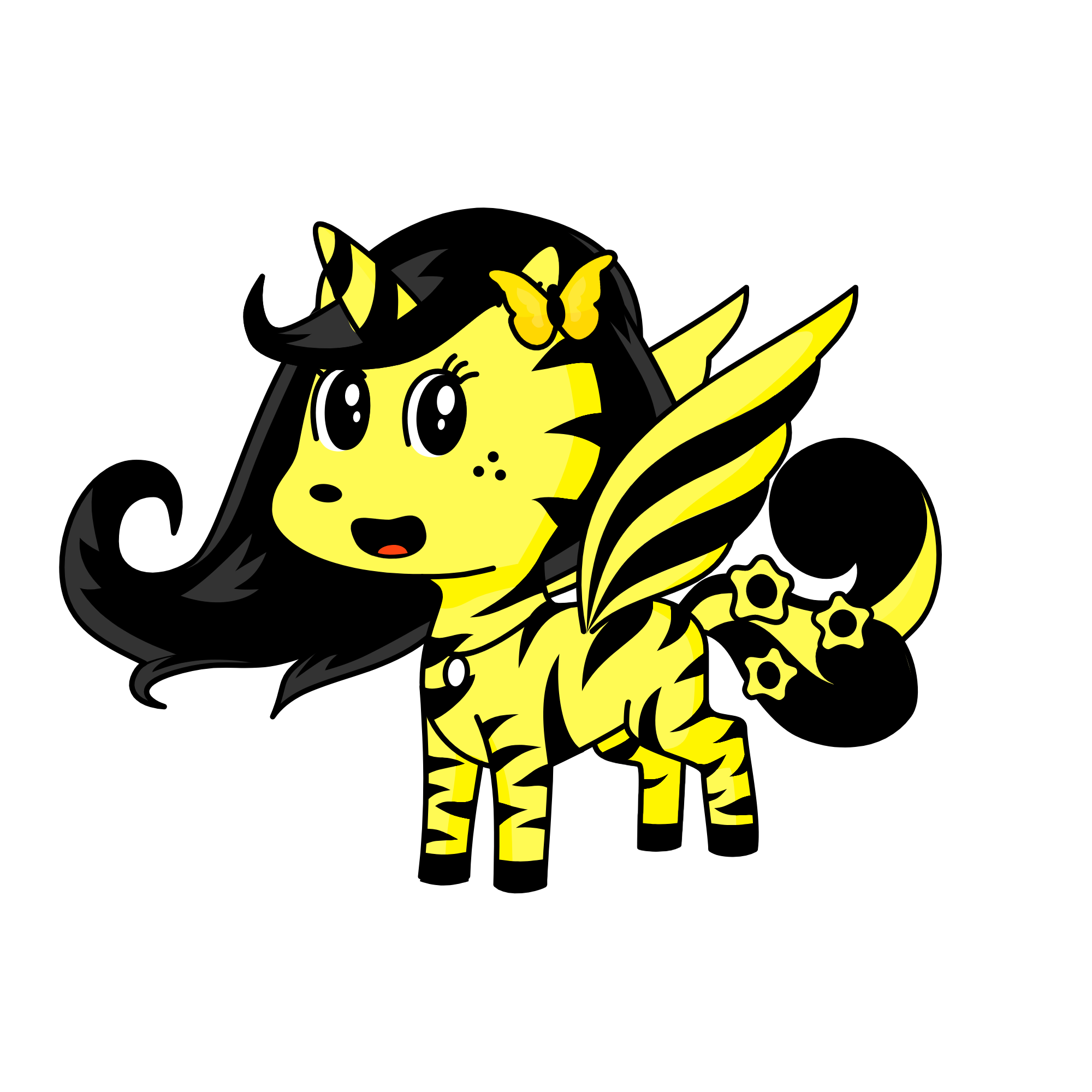 Tigercorn, the unicorn