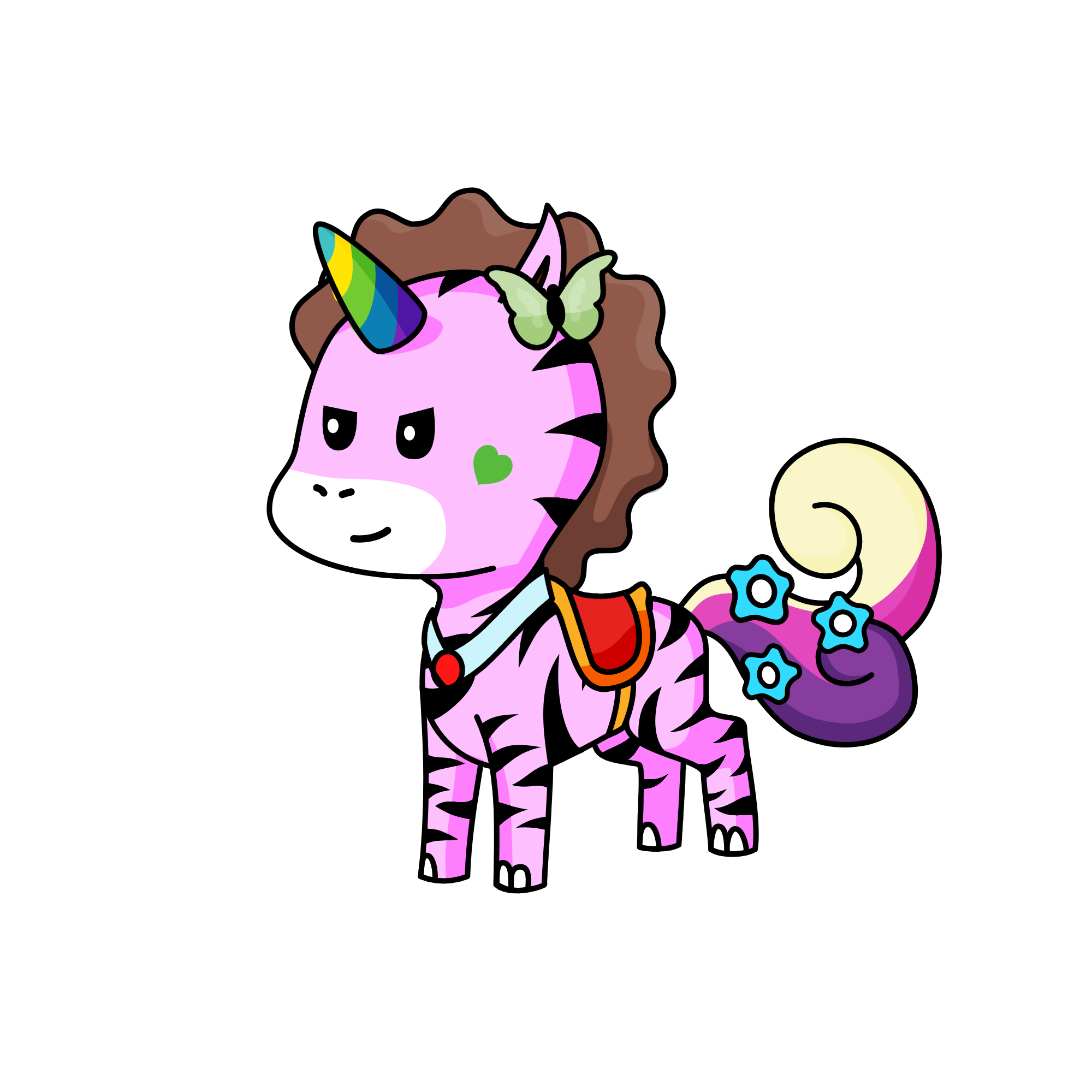 亂亂, the unicorn