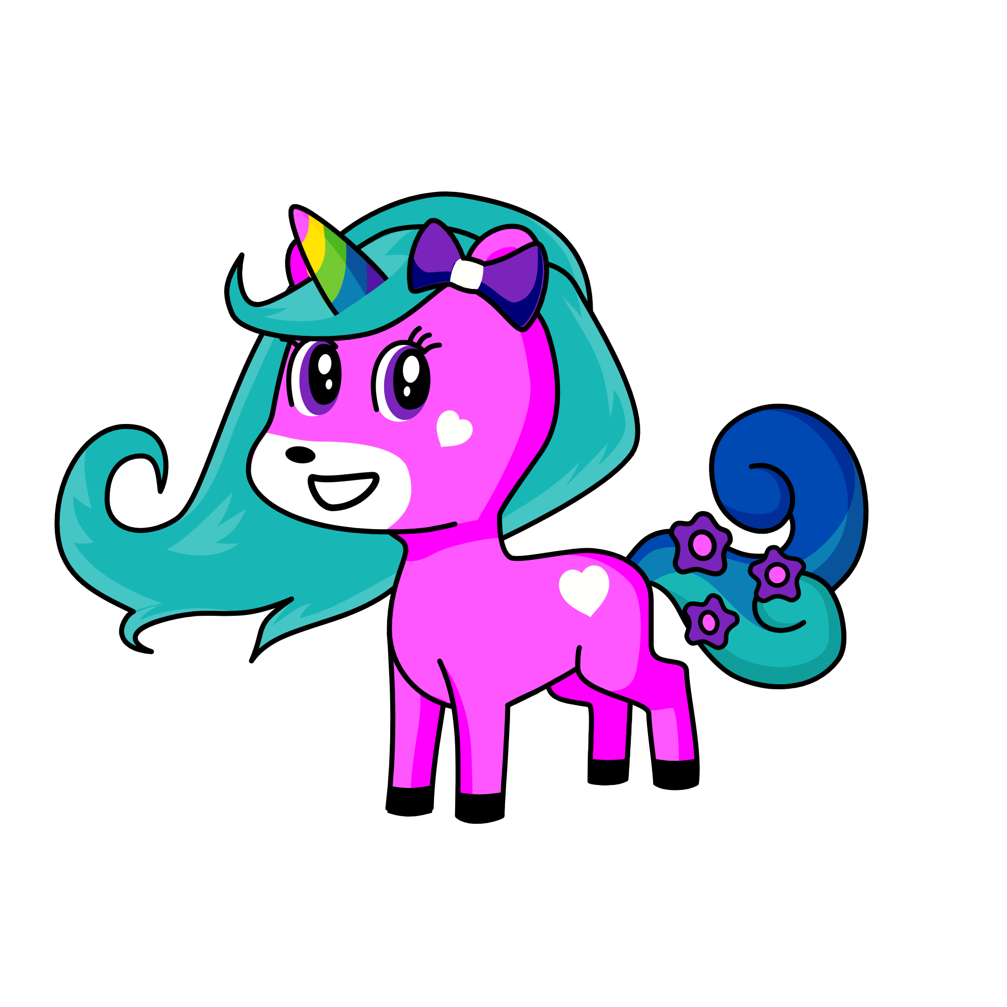 MidNight Queenunicorn, the unicorn