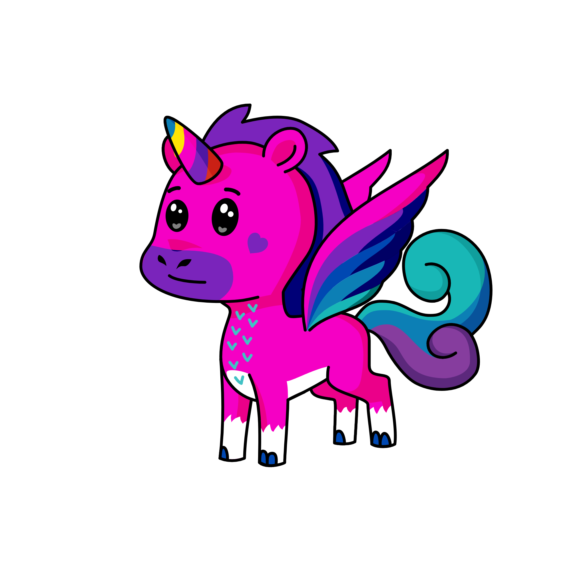 Pinkiesha, the unicorn