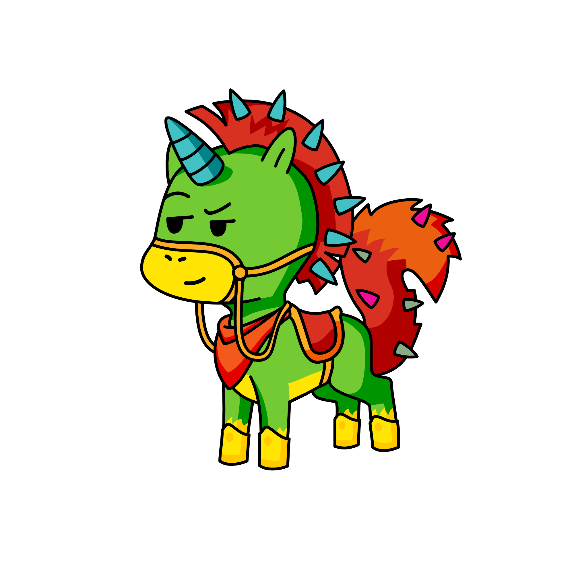 spike, the unicorn