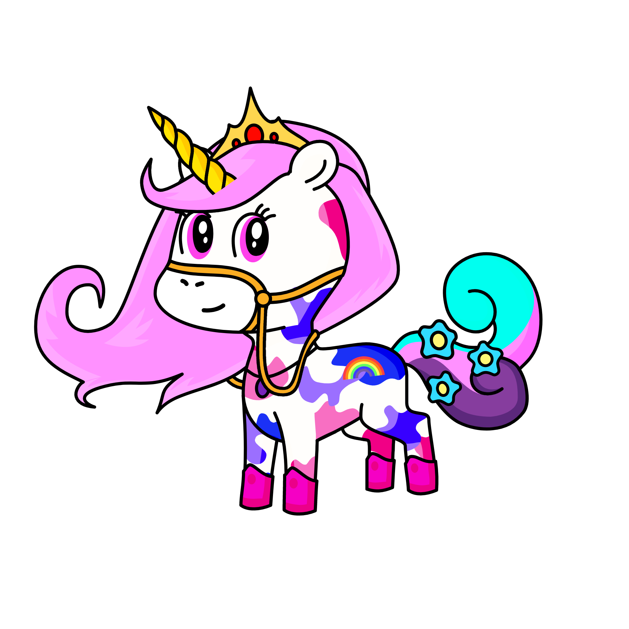 Princess Pinky, the unicorn