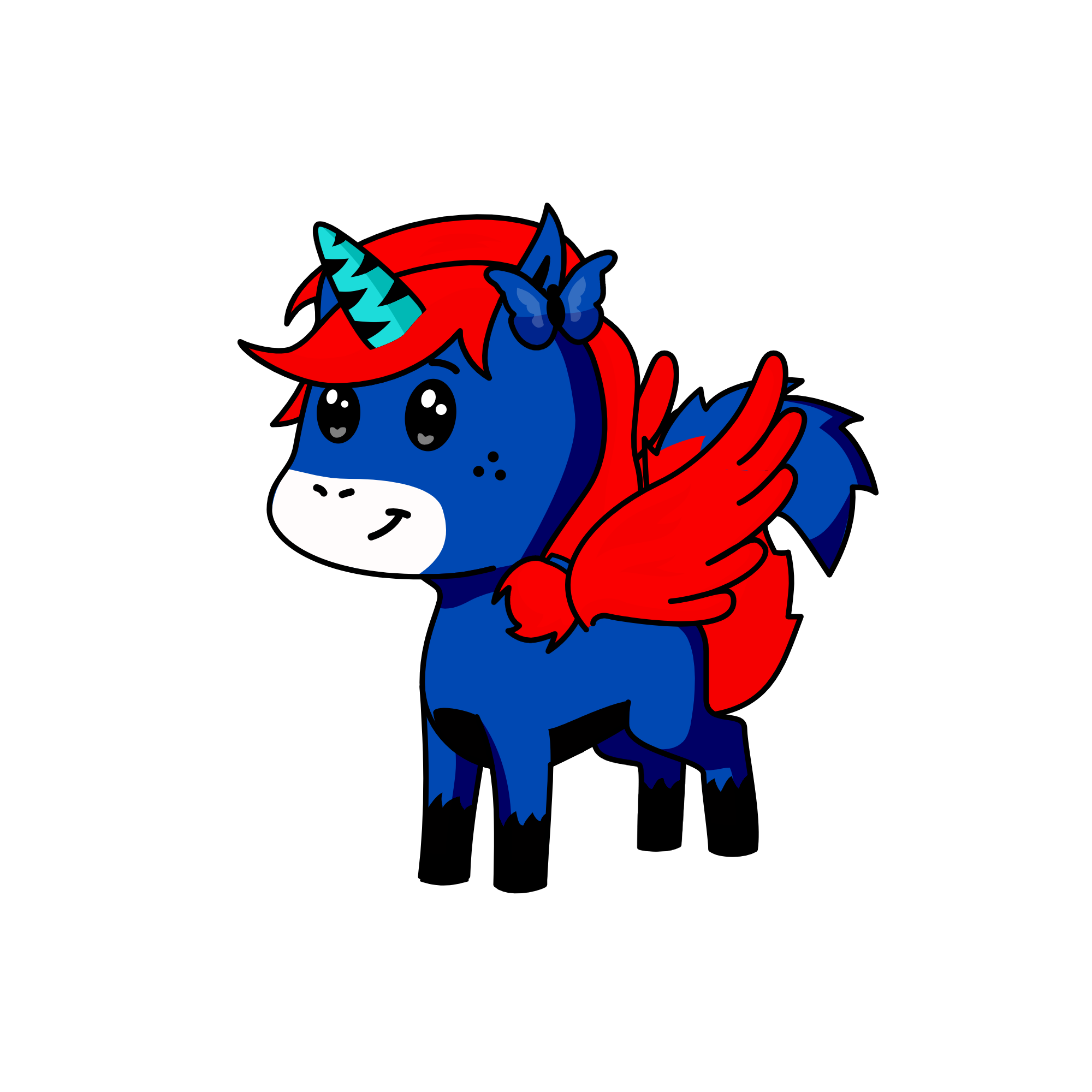 skmelly, the unicorn