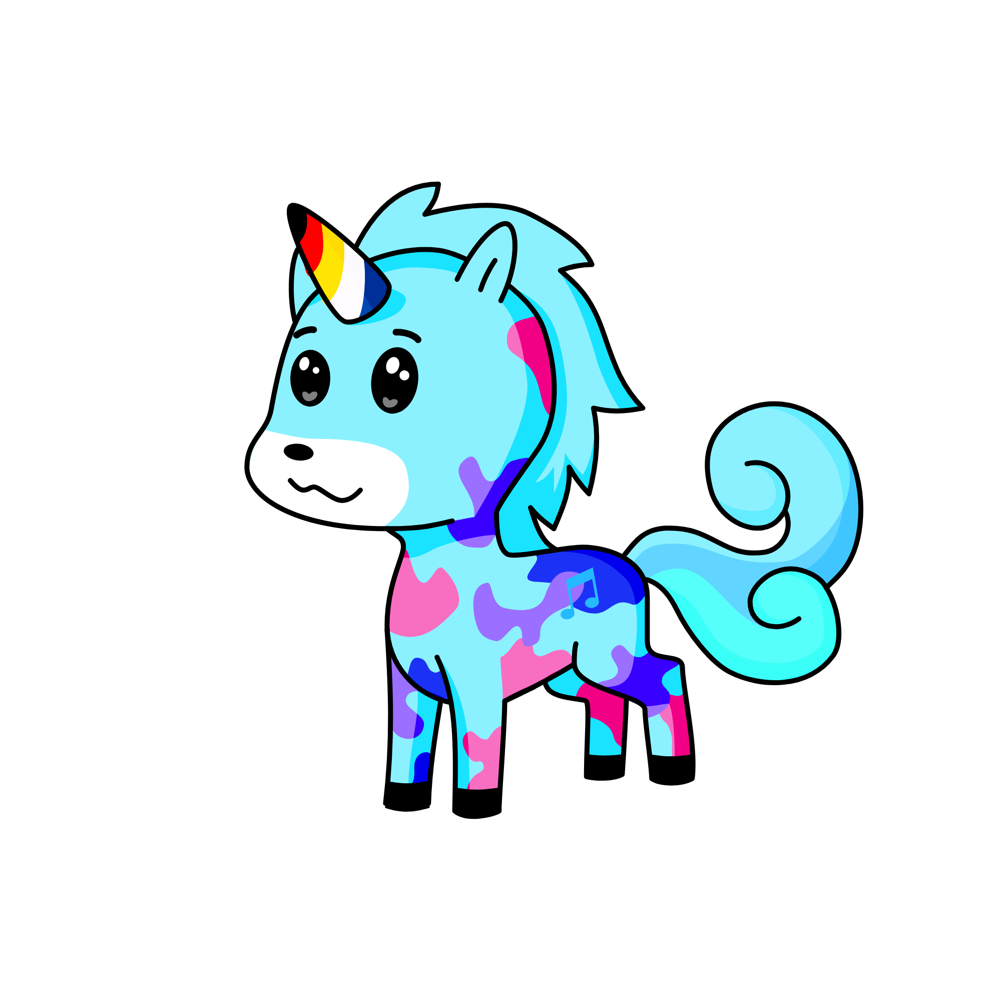 Sky Cat, the unicorn