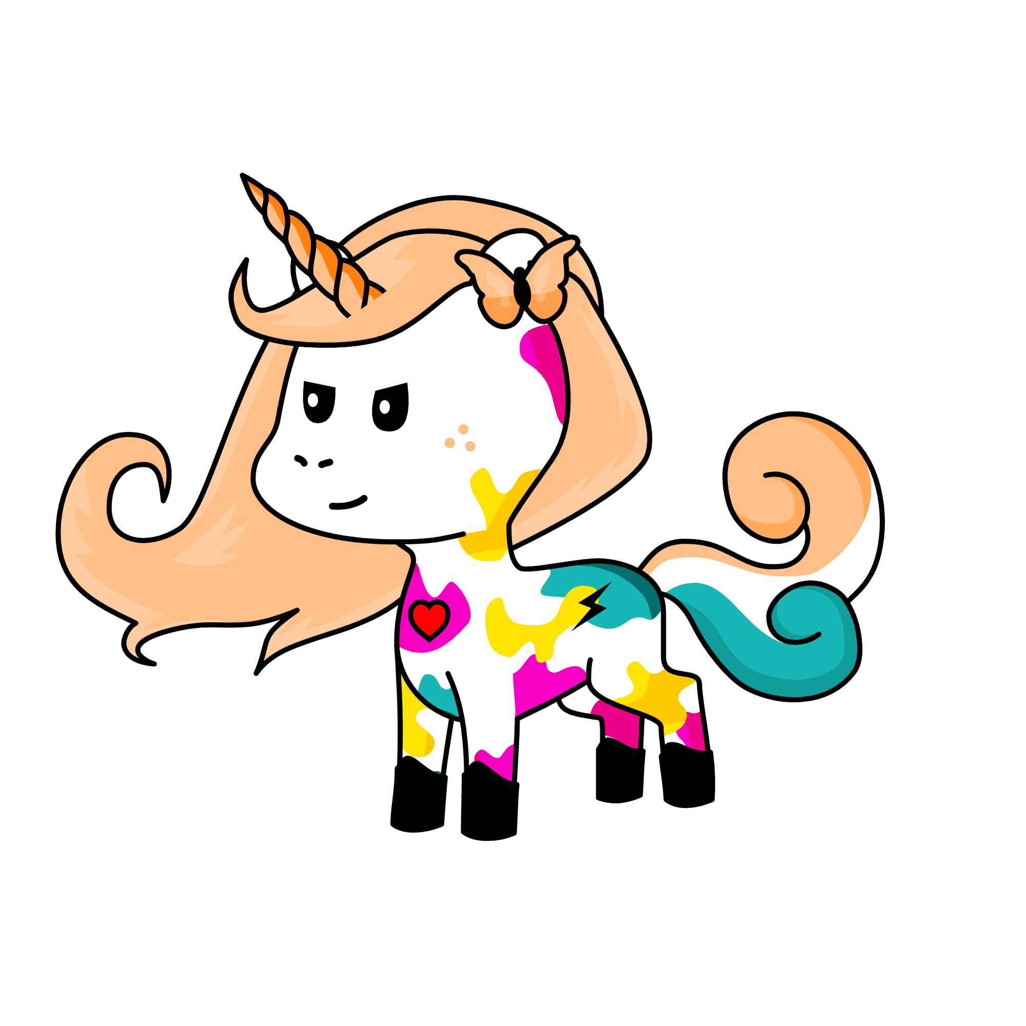 lalabrave, the unicorn