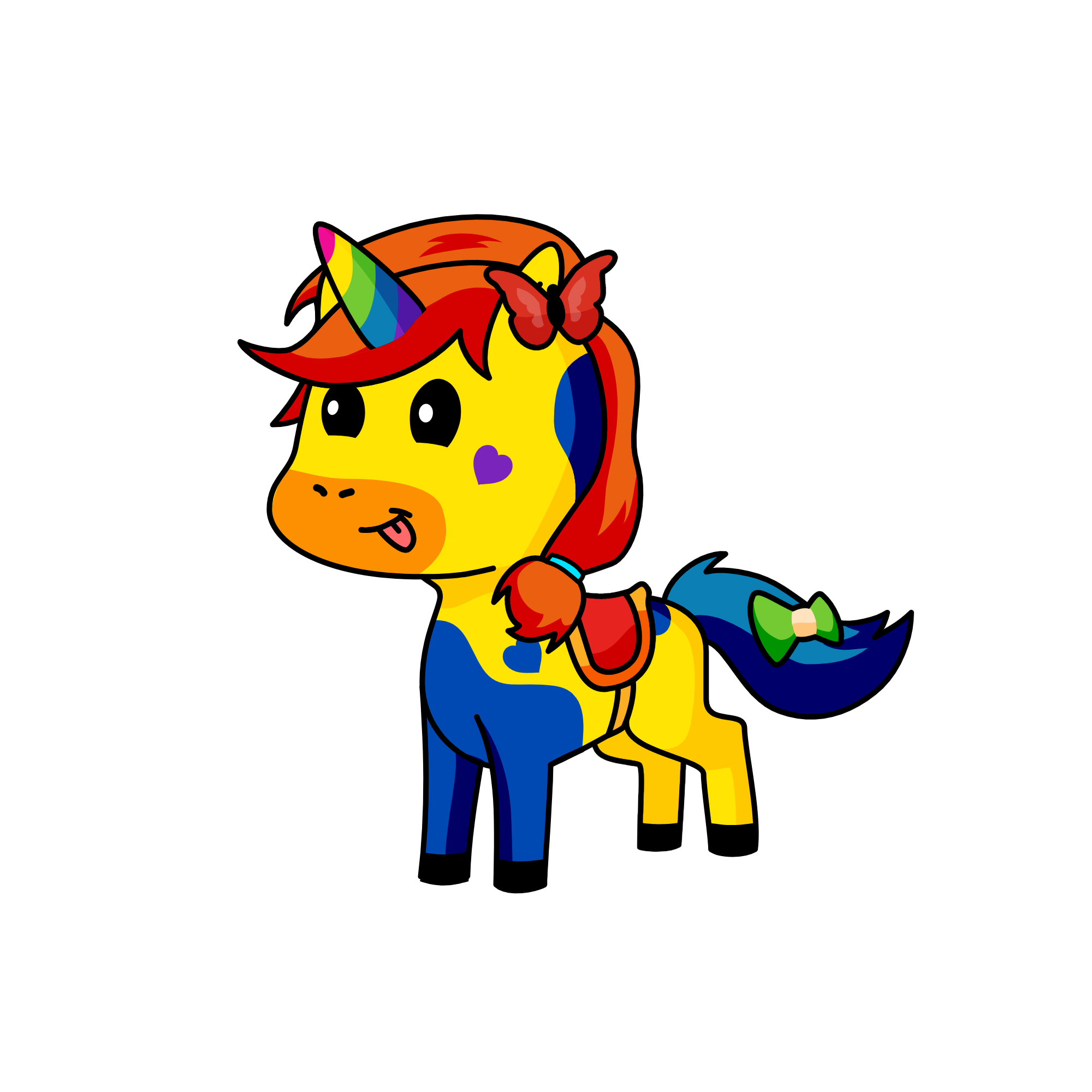 1 unicorm, the unicorn