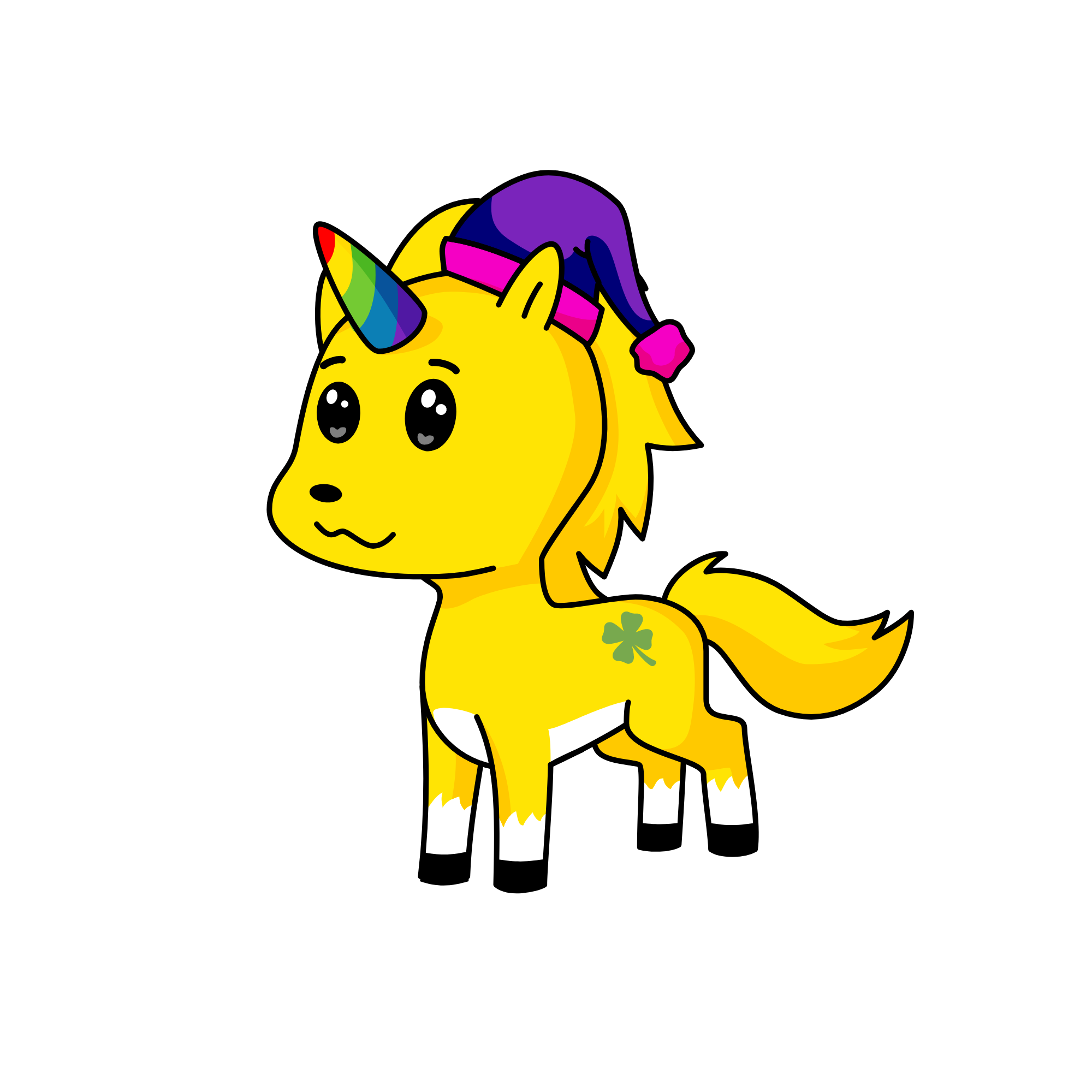 Puppy, the unicorn