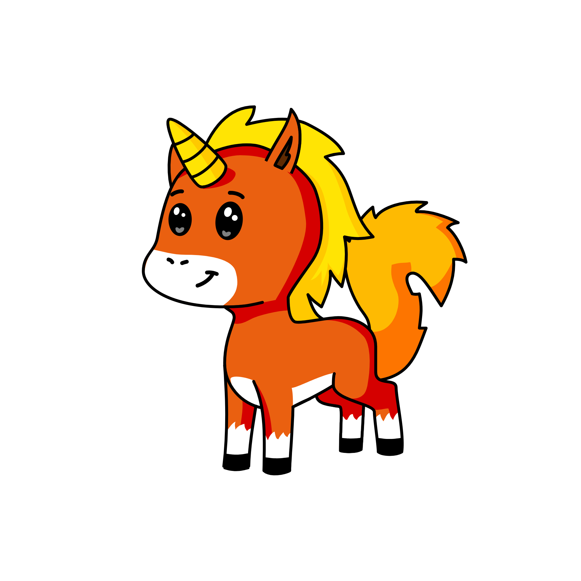 Tails, the unicorn