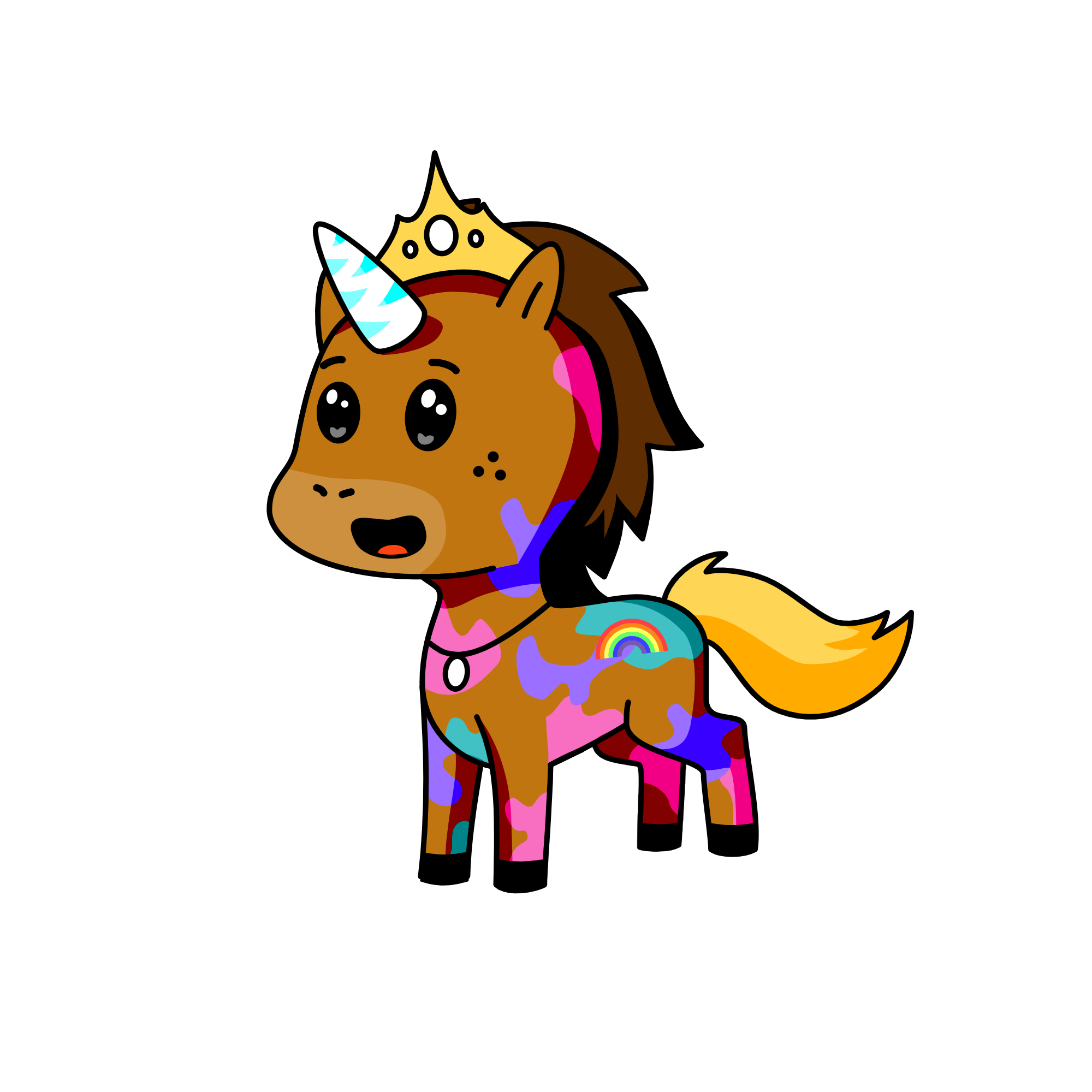butter cup, the unicorn