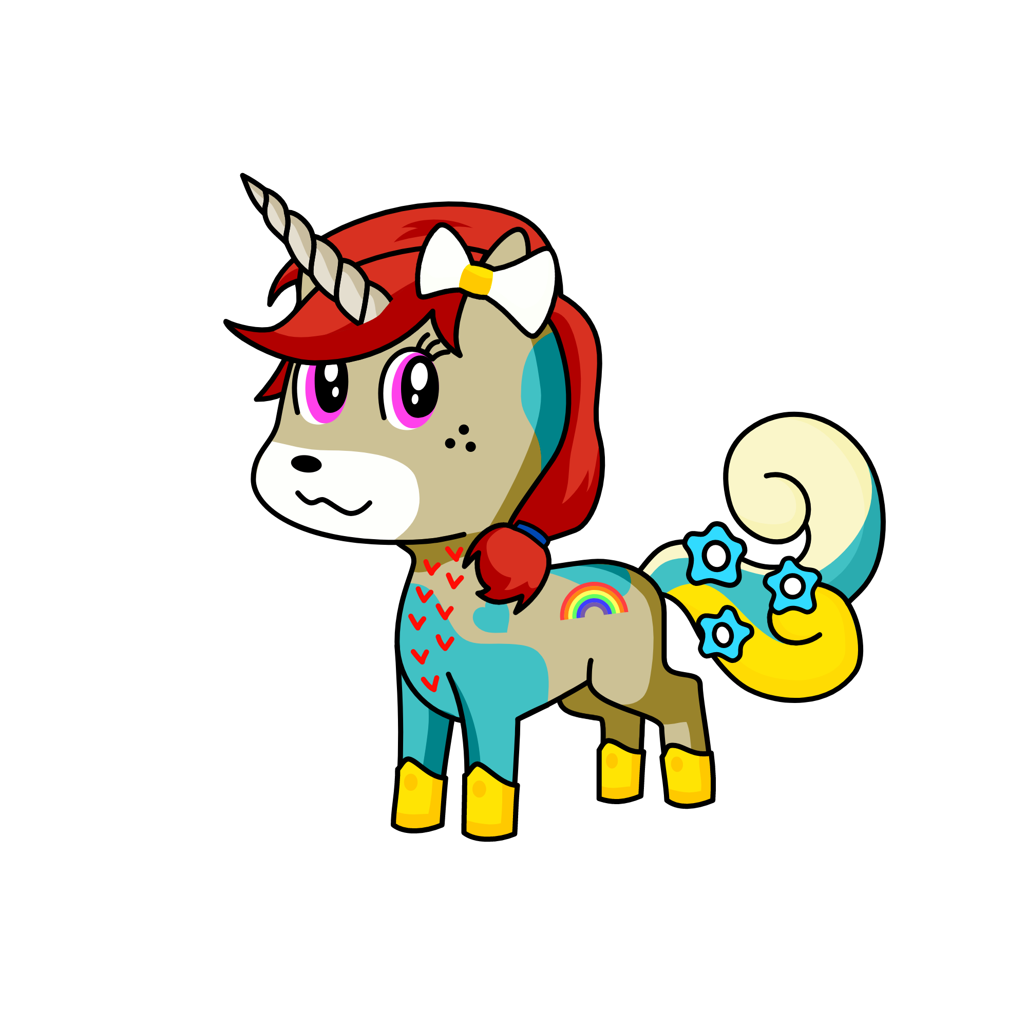 Shit bubble, the unicorn