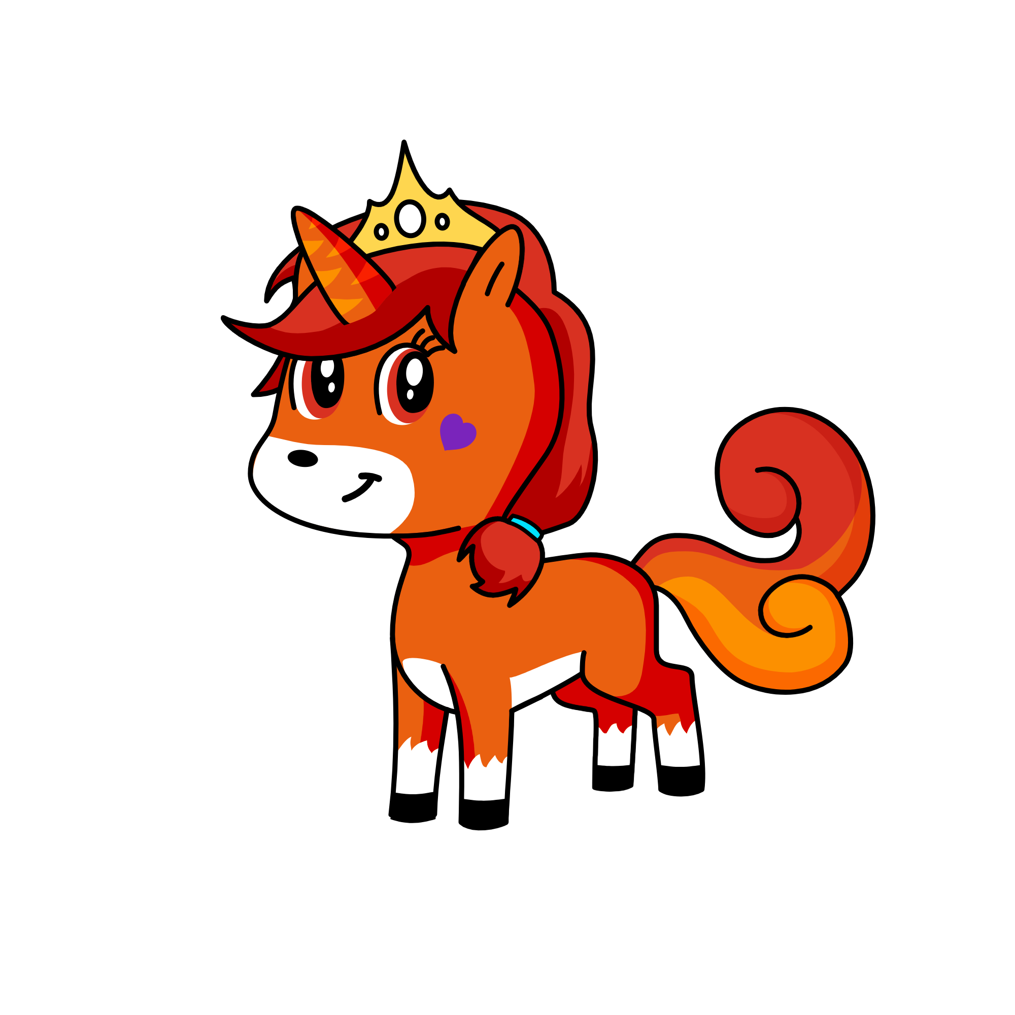 flaimy, the unicorn