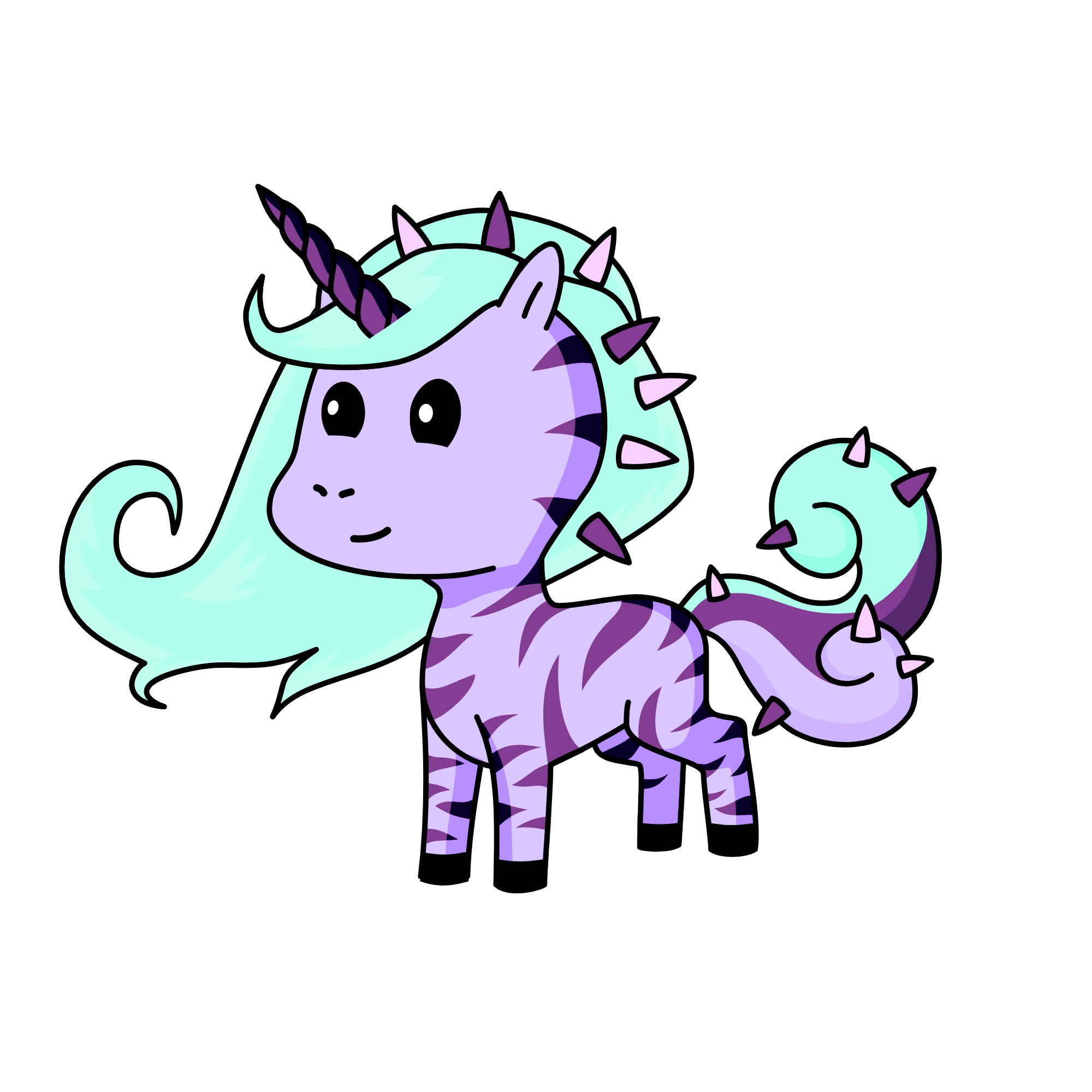 Violet Strike, the unicorn