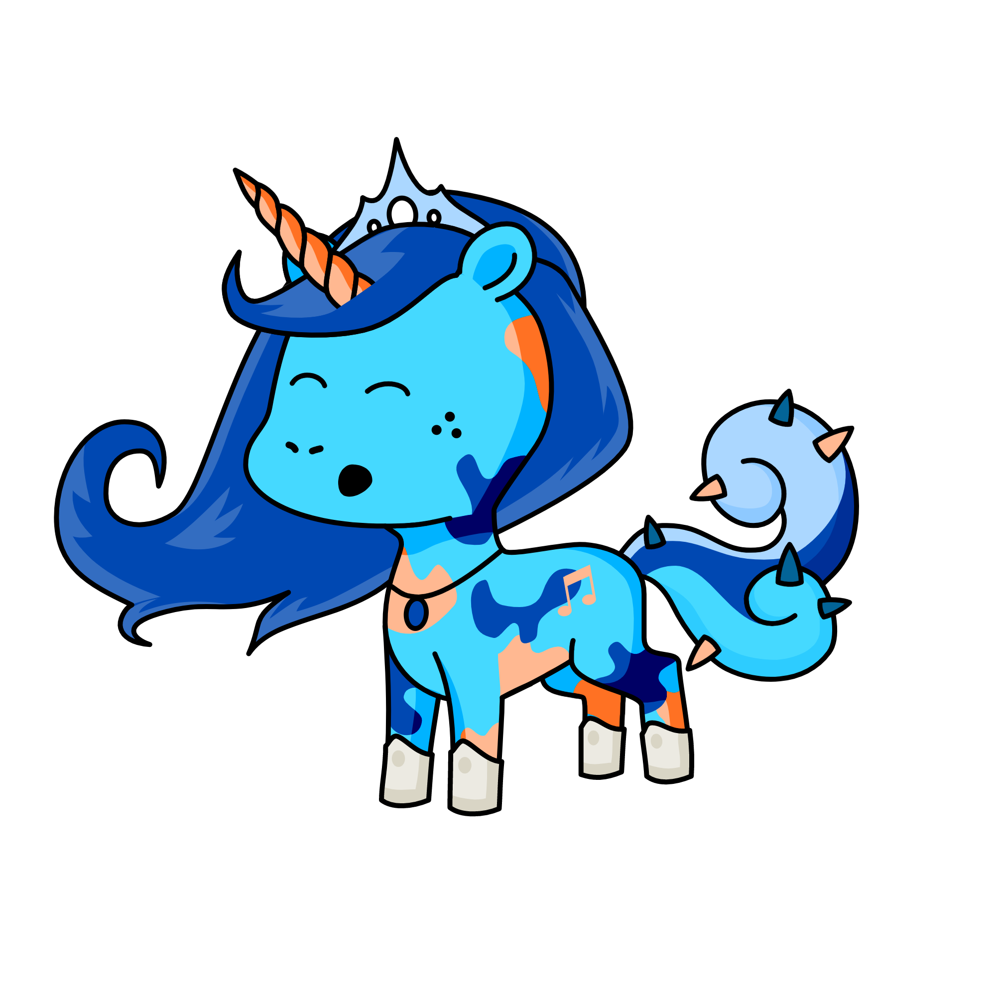 Aquarius, the unicorn