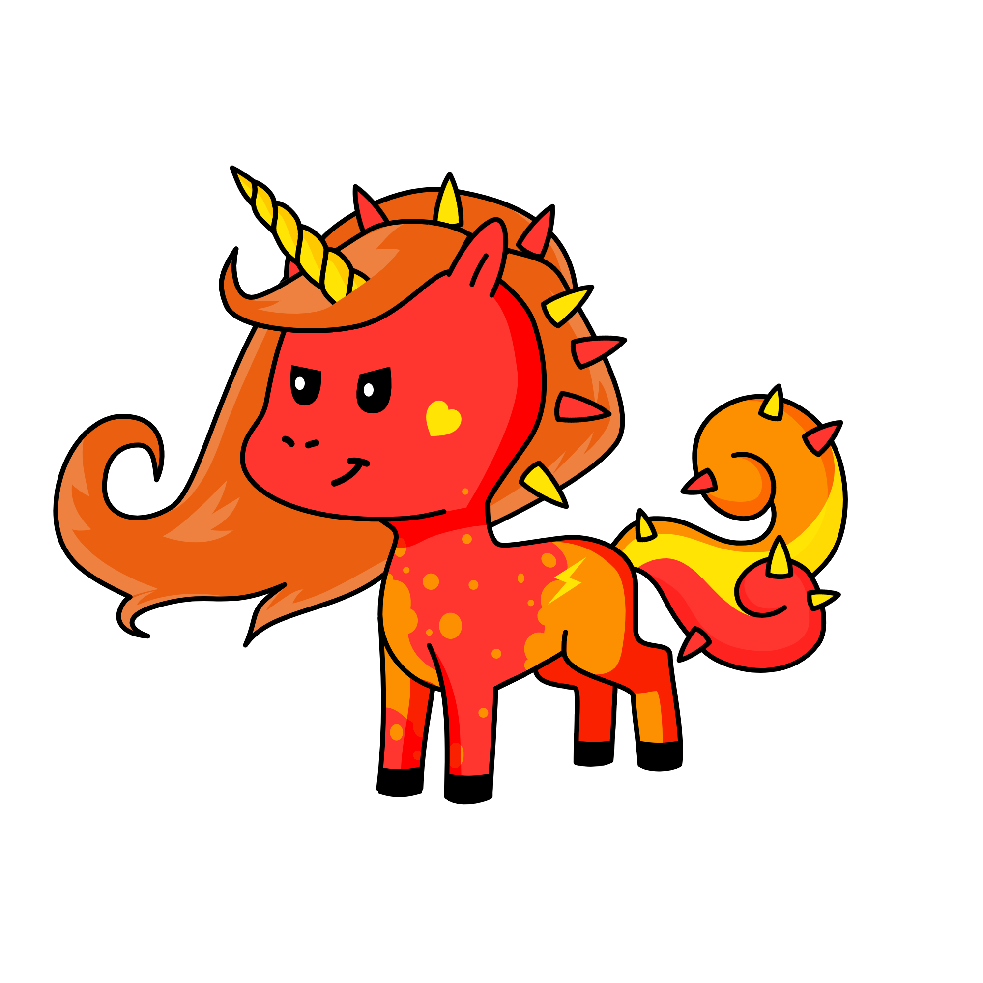 Volcana 🔥, the unicorn