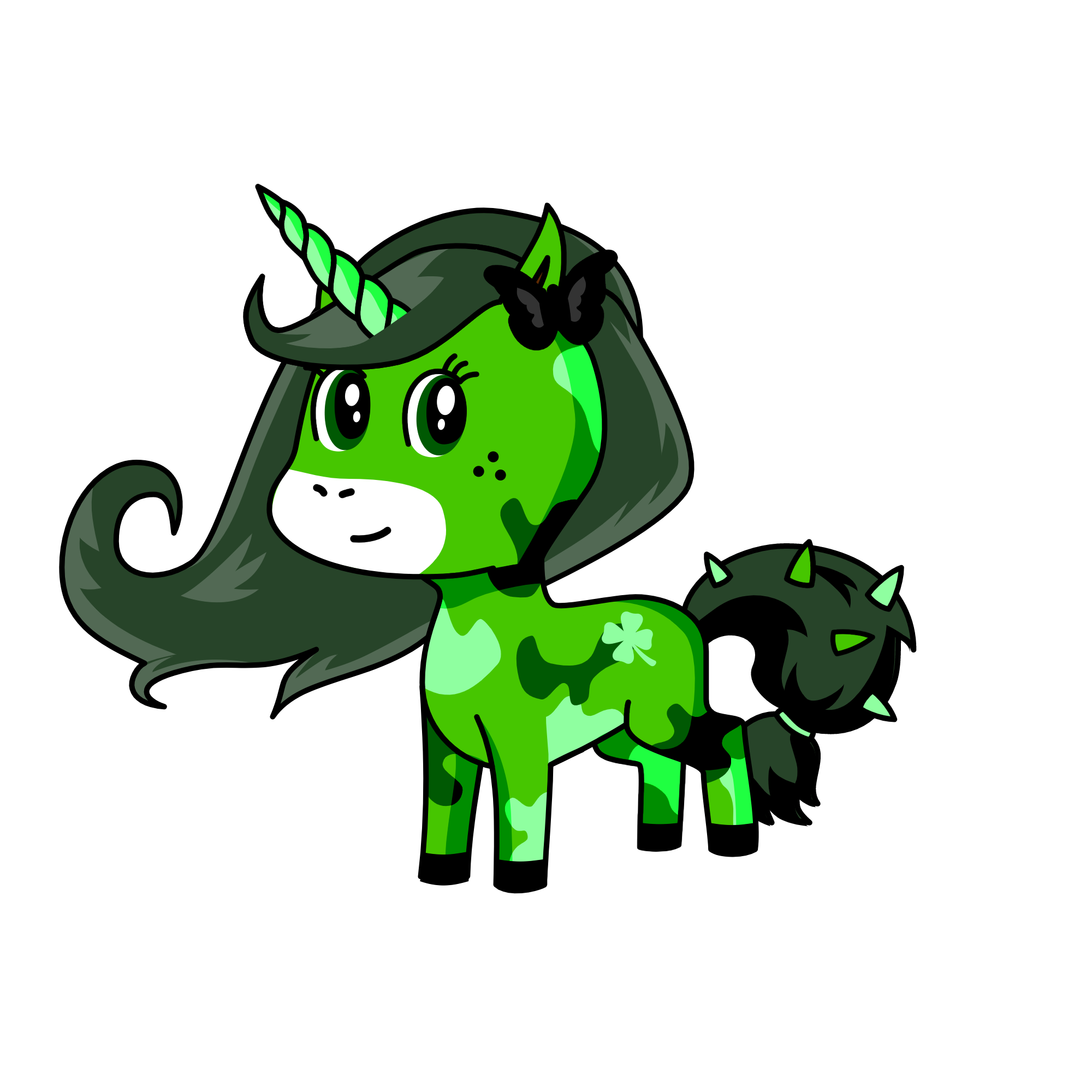 LeafyCorn 🌿, the unicorn