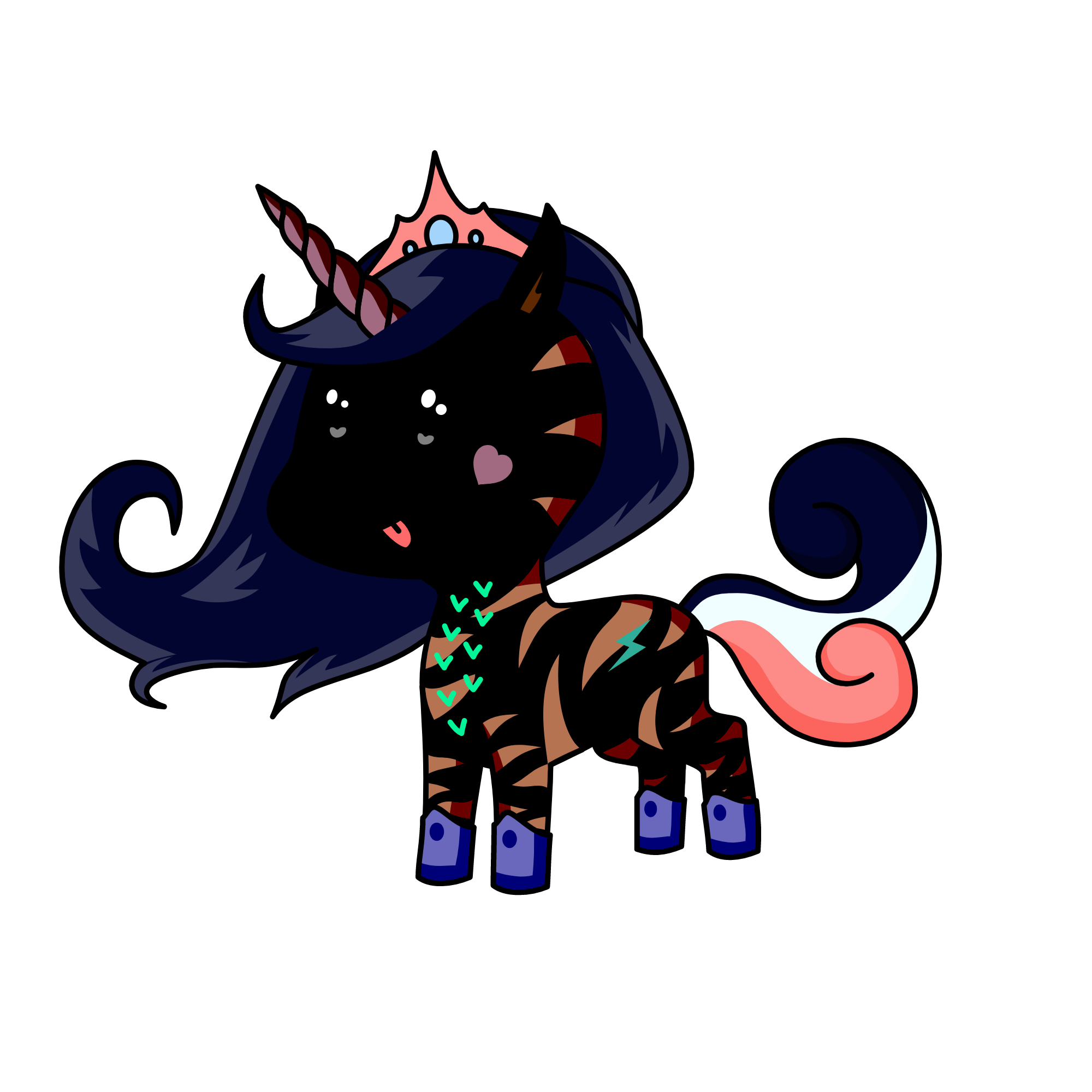 Raven, the unicorn
