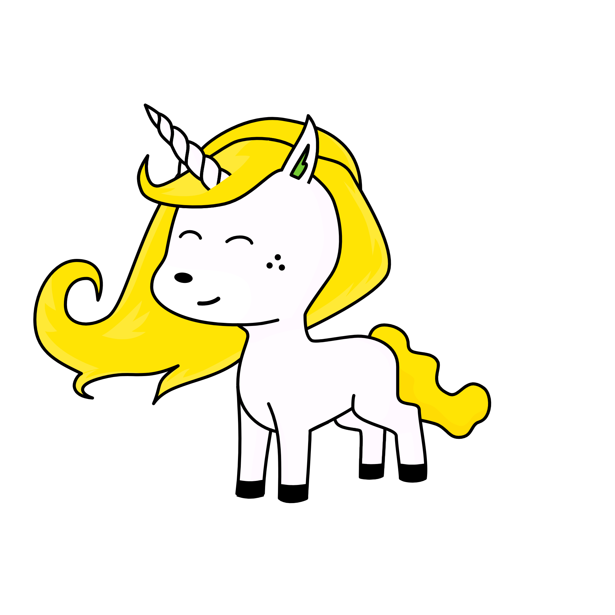 Sunshine, the unicorn